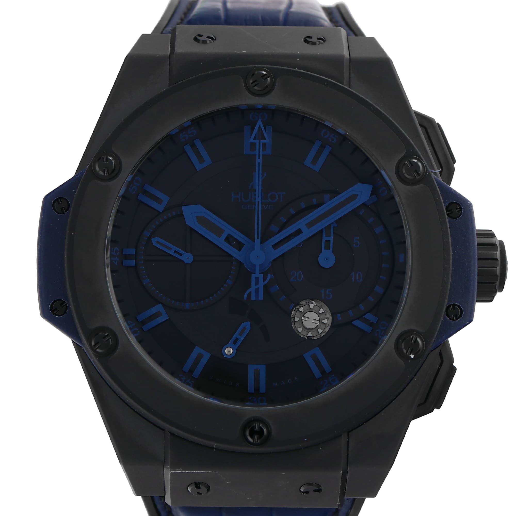 Hublot King Power 709.CI.1190.GR.ABB10 Vendome Black Blue