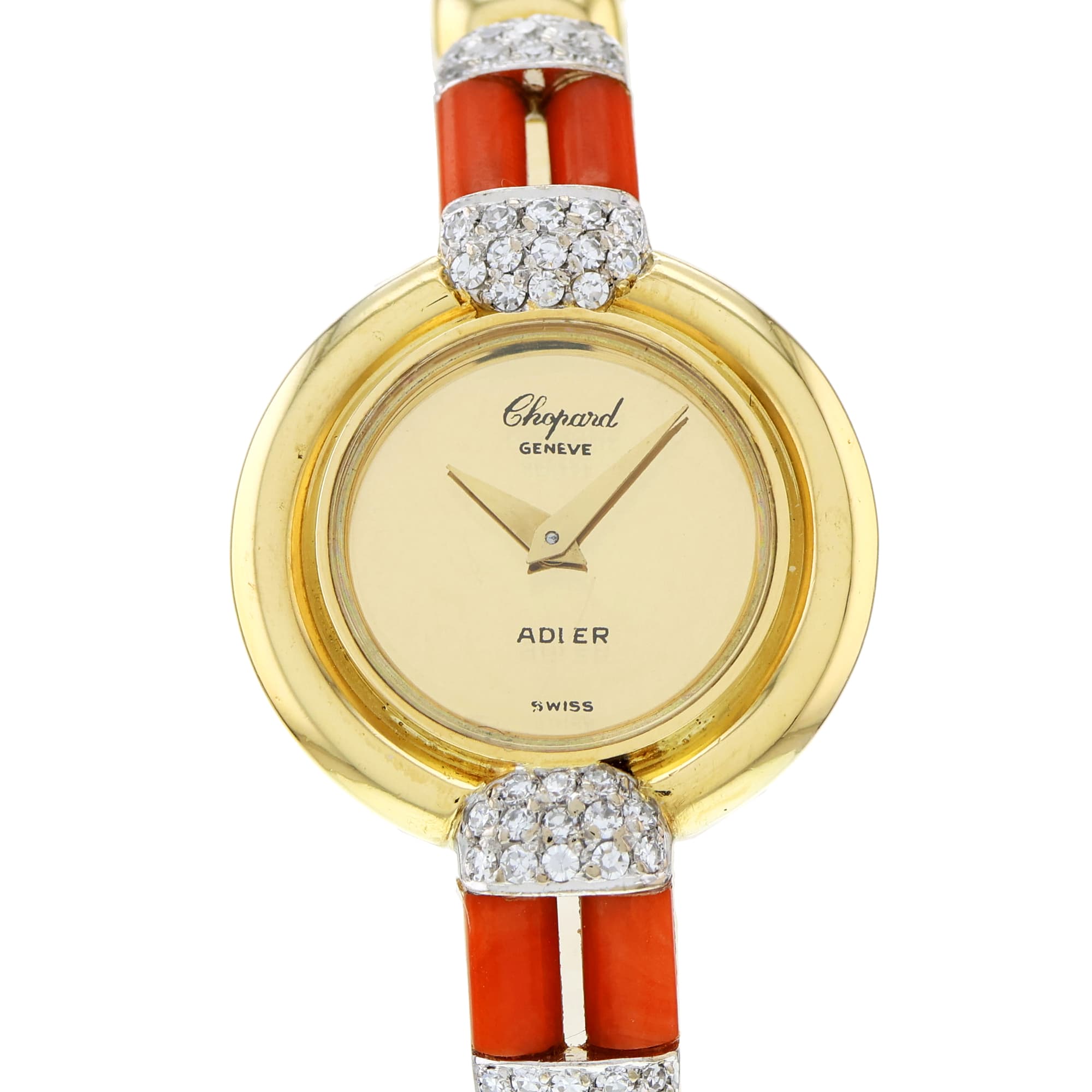 Chopard Adler G 3071 1 Factory Diamonds Red Coral