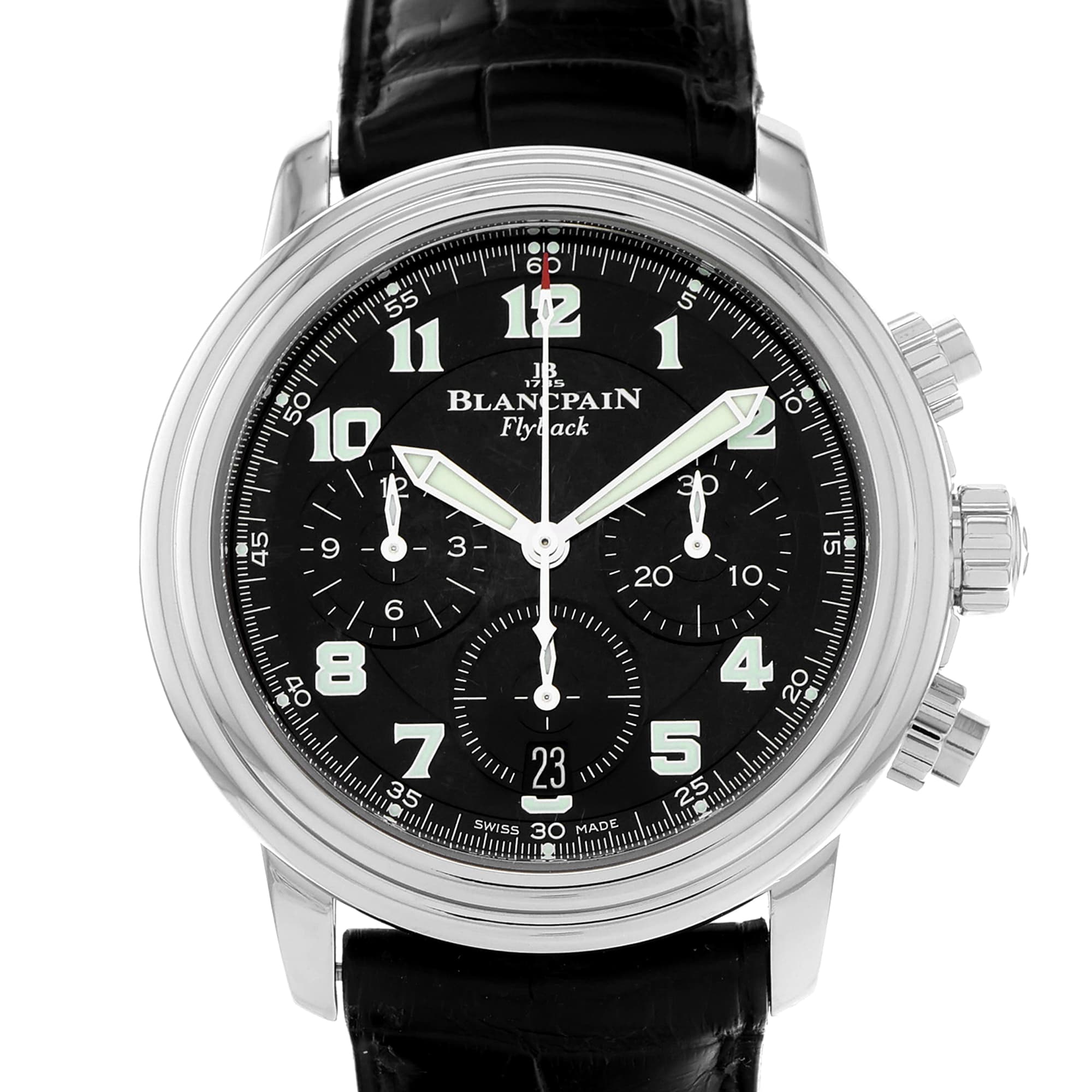 Blancpain Léman Fly-Back 2185F-1130-71 Black Chronograph