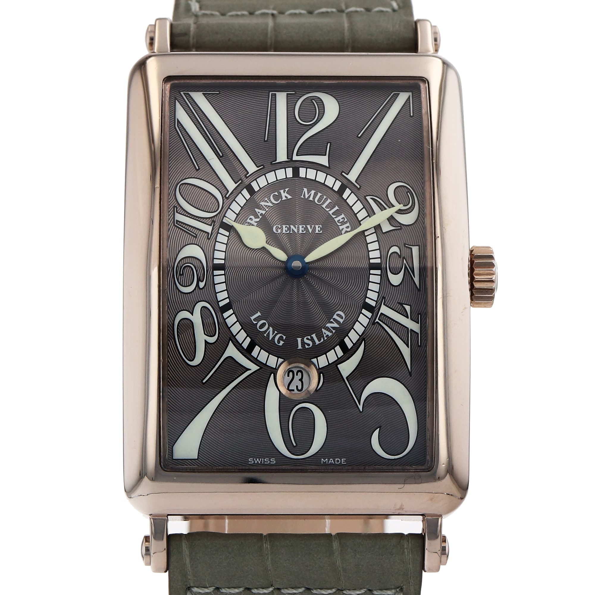 Franck Muller Long Island 1150 SC DT Grey Arabic 18k