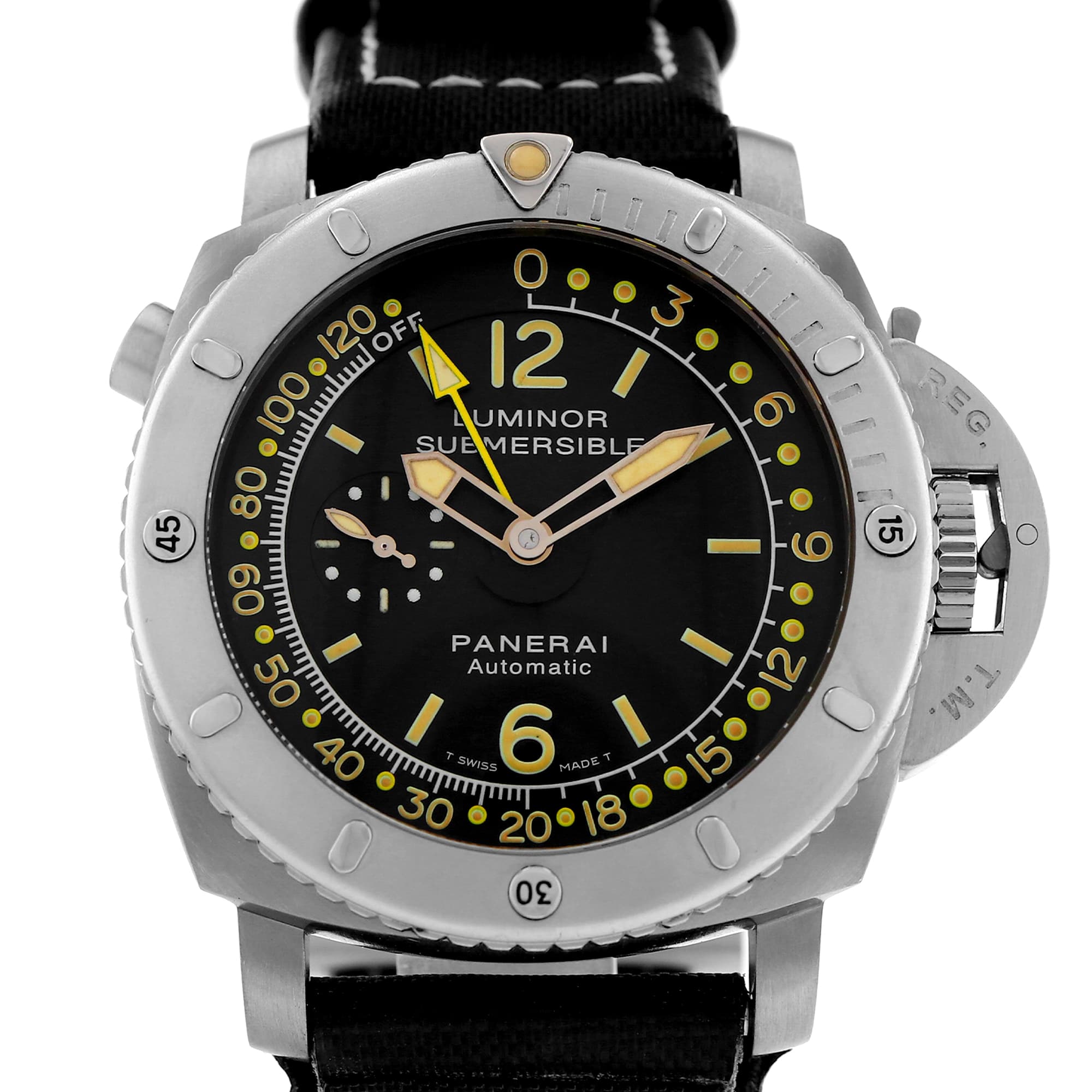 Panerai Luminor Submersible 1950 Depth Gauge PAM 00193 Black