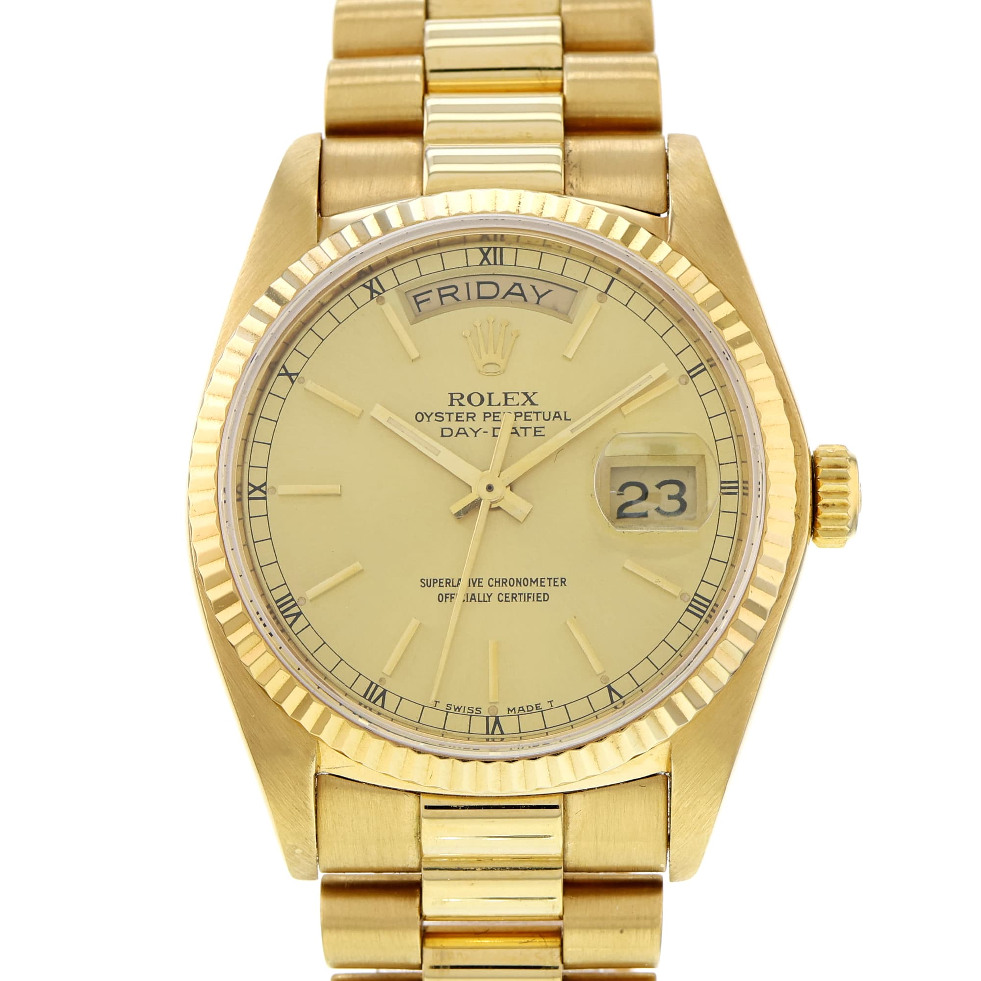 Rolex Day-Date 36mm 18078 Presidential 18K yellow gold