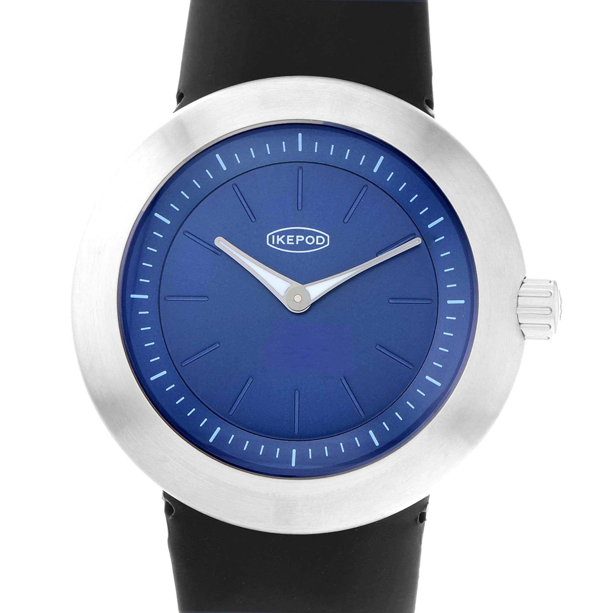 Ikepod Duopod Midnight Blue 008 D008 NEVER-WORN-WATCH-CLOSEOUT