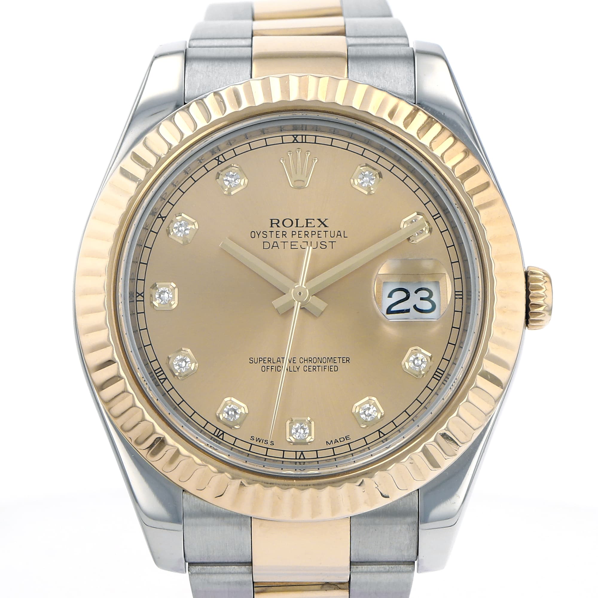 Rolex Datejust II 116333 Diamonds Oyster