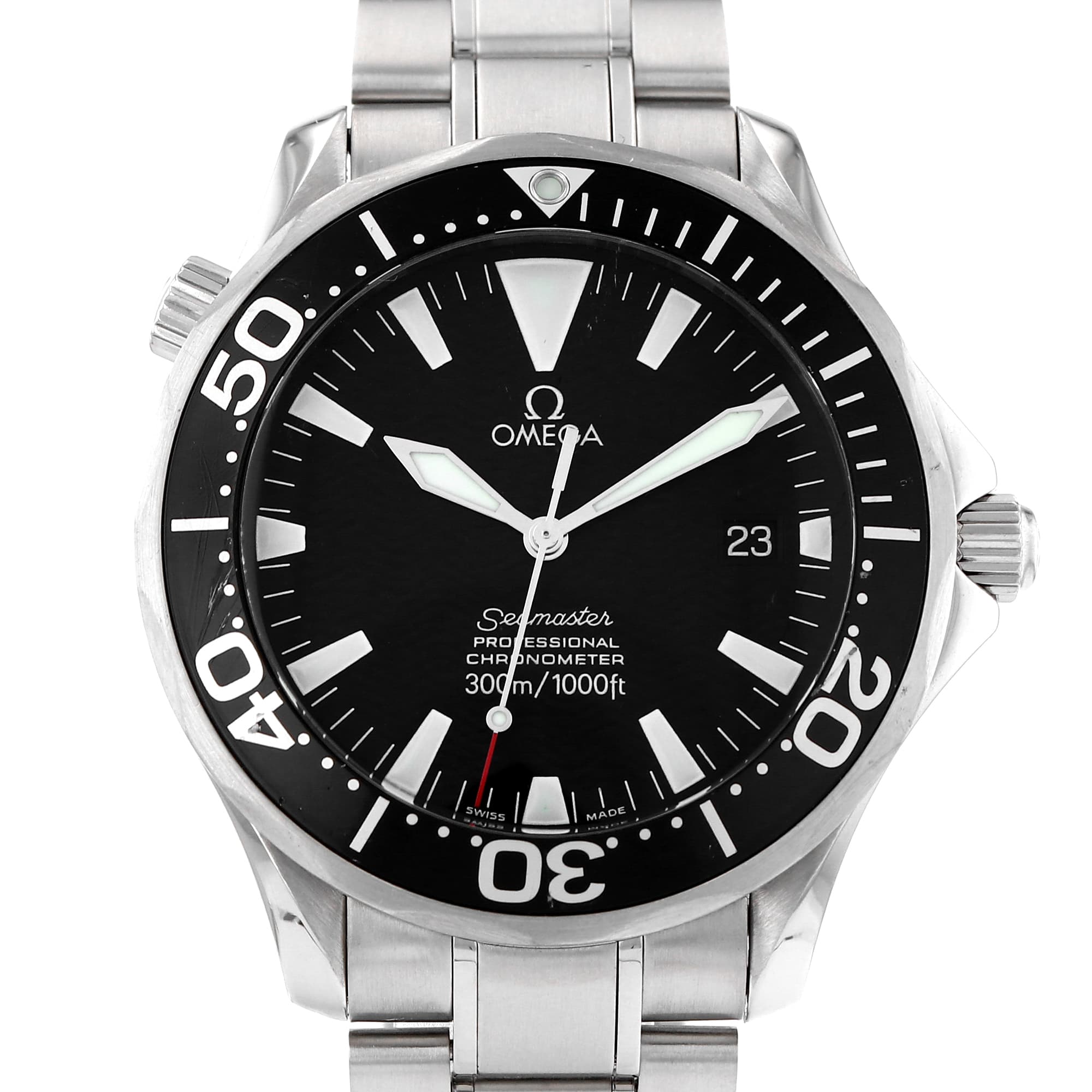 Omega Seamaster Diver 300 M 2254.50 Black Professional Date