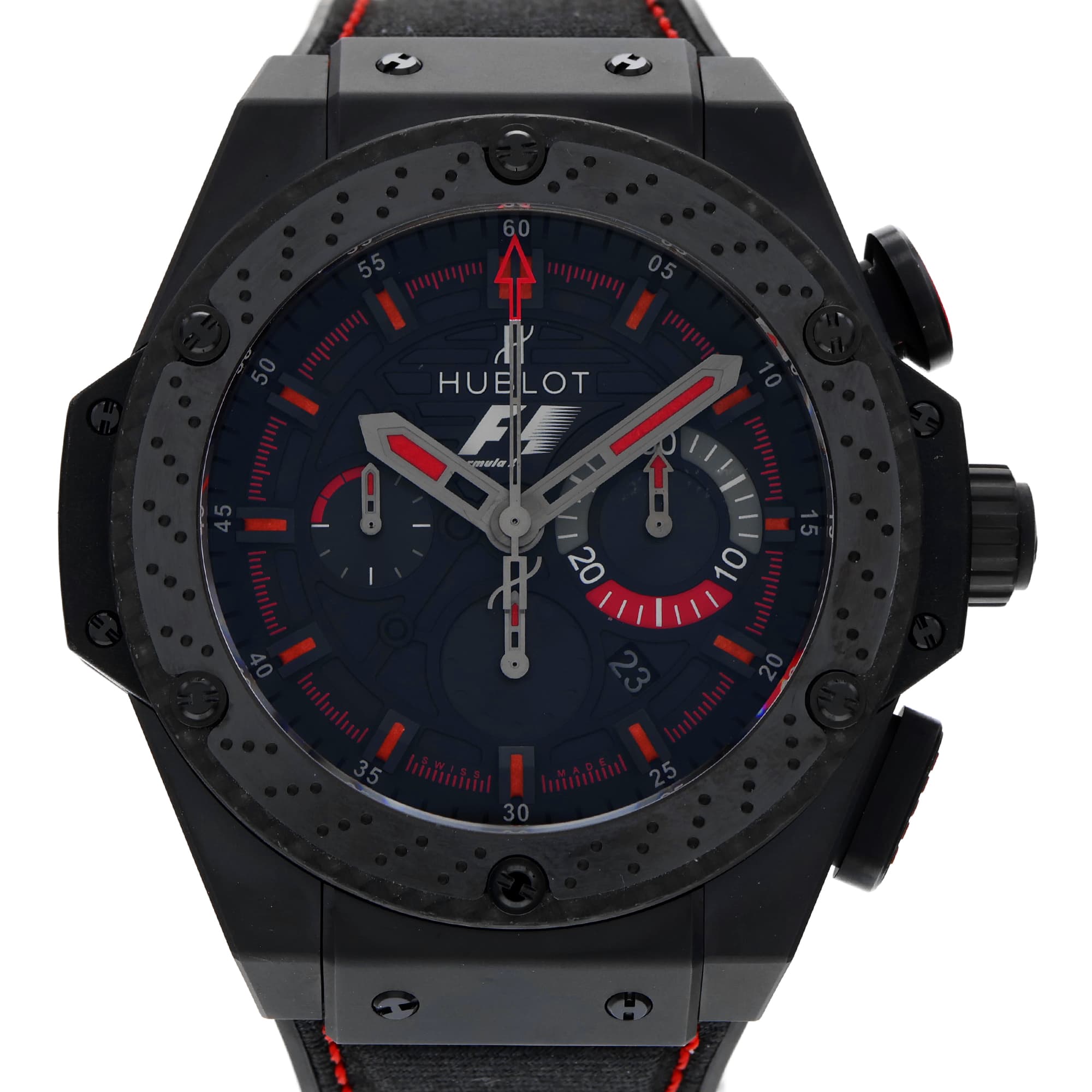 Hublot King Power 703.CI.1123.NR.FMO10 Black Ceramic Chronograph Automatic Mens Watch