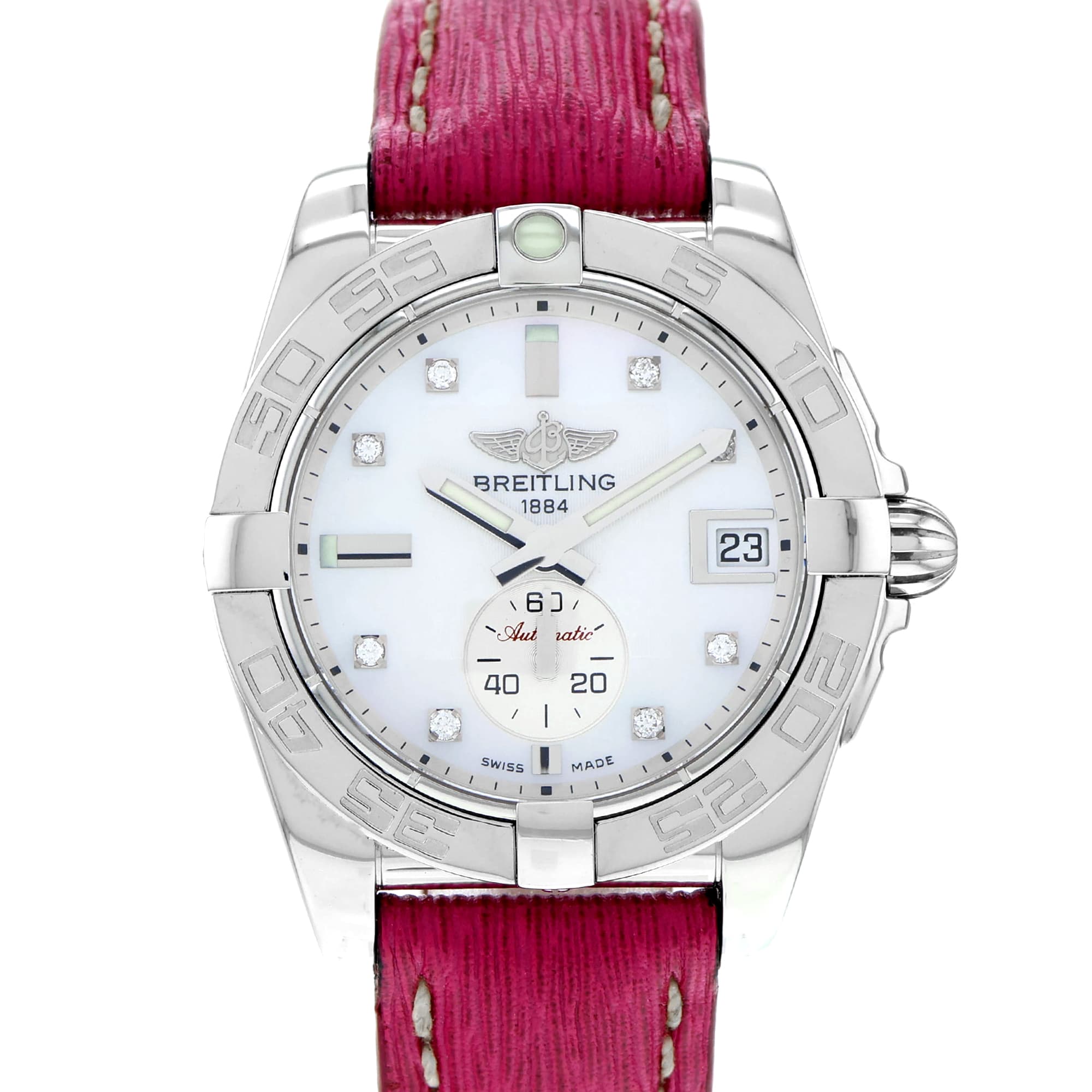 Breitling Galactic 36 A3733012 Mother of Pearl Factory Diamonds Automatic