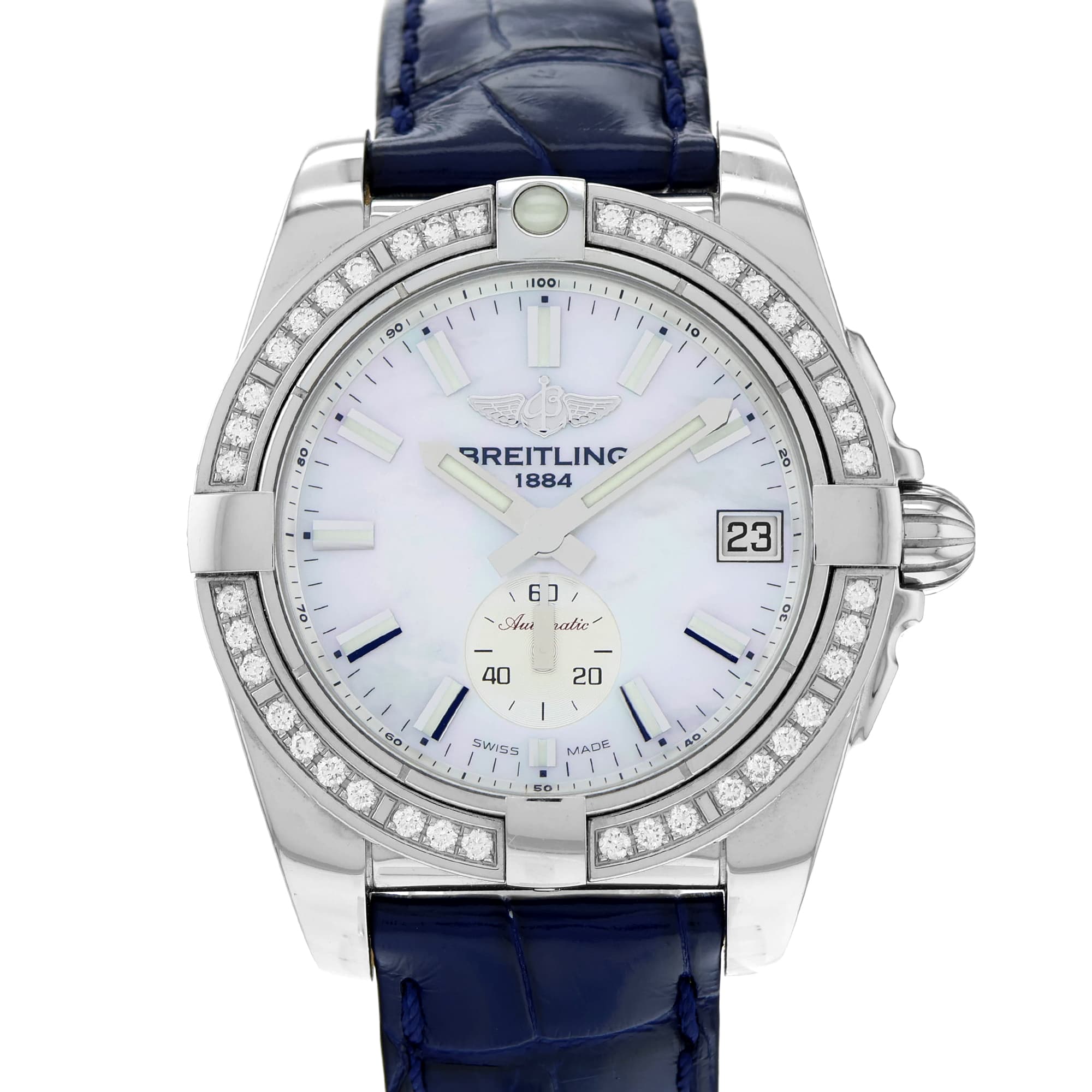 Breitling Galactic 36 A37330 MOP Factory Diamond Automatic