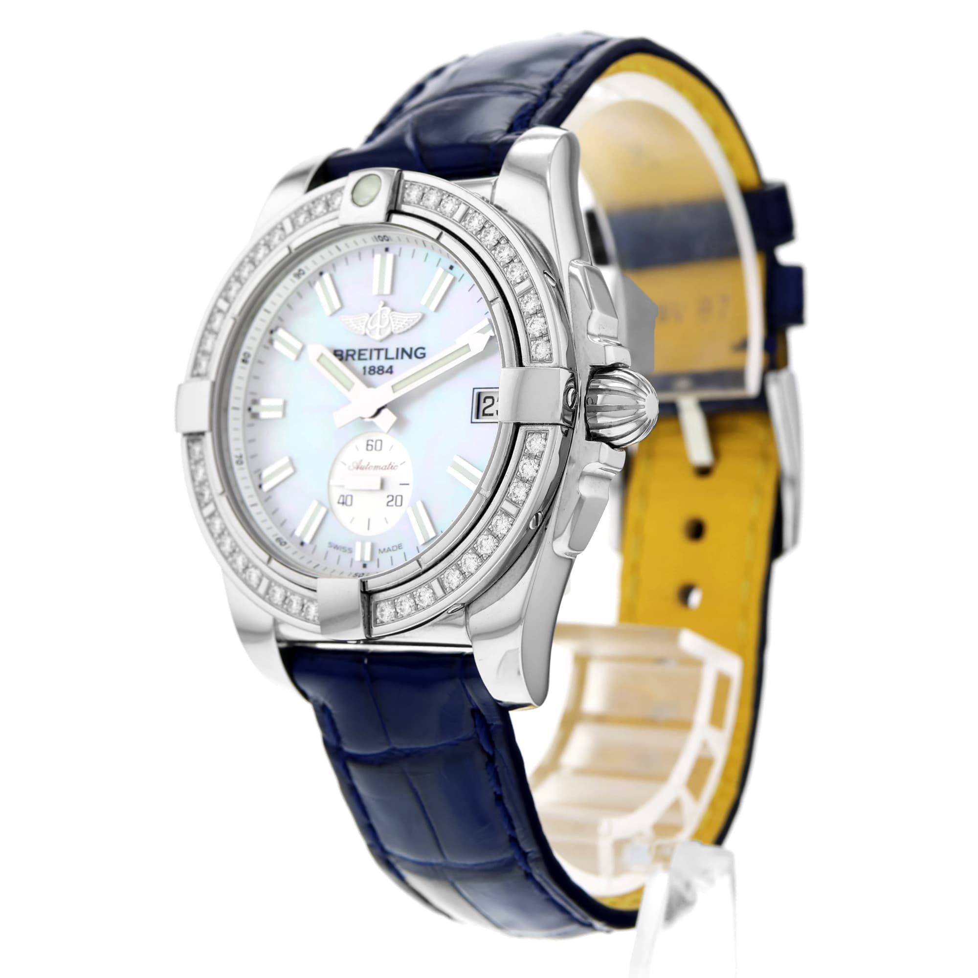Breitling Galactic 36 A37330 MOP Factory Diamond Automatic