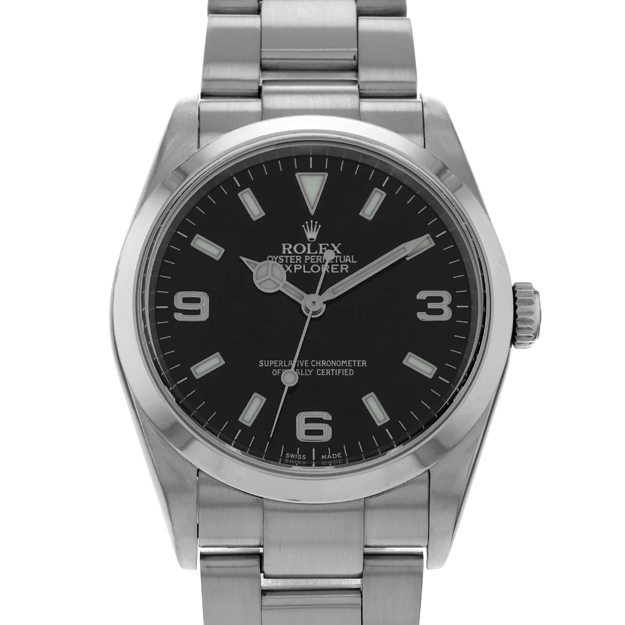 Rolex Explorer 114270 Black Dial Oyster Perpetual Sport
