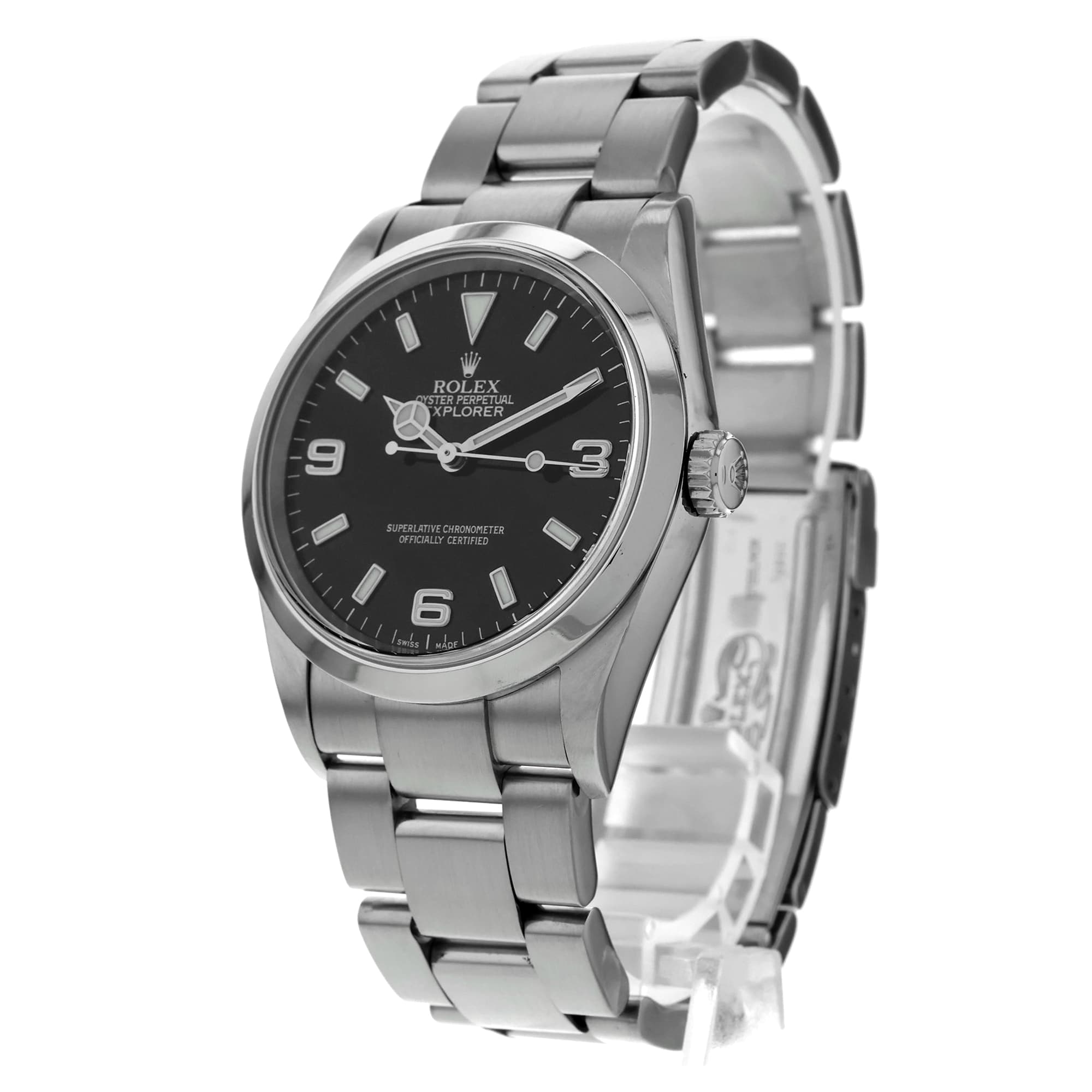 Rolex Explorer 114270 Black Dial Oyster Perpetual Sport