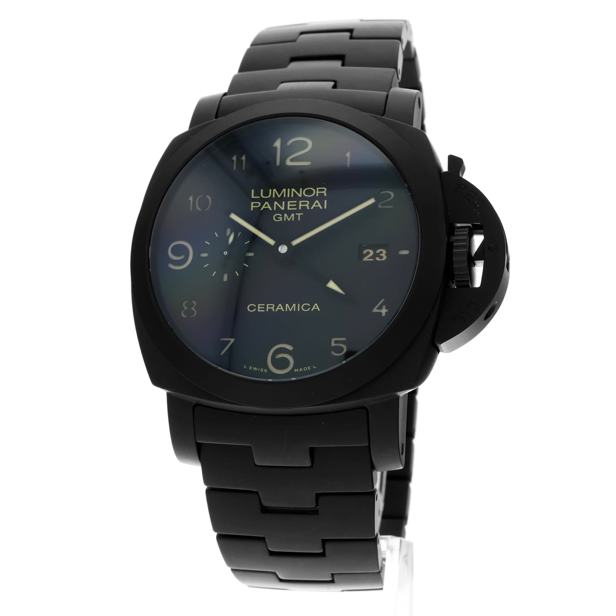 Panerai Luminor 1950 3 Days GMT Automatic PAM01438 Black