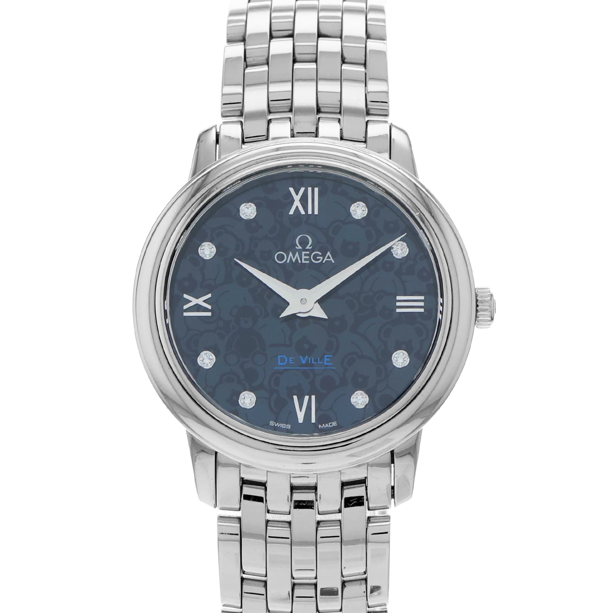 Omega De Ville 424.10.27.60.53.003 Orbis Blue Diamond Dial