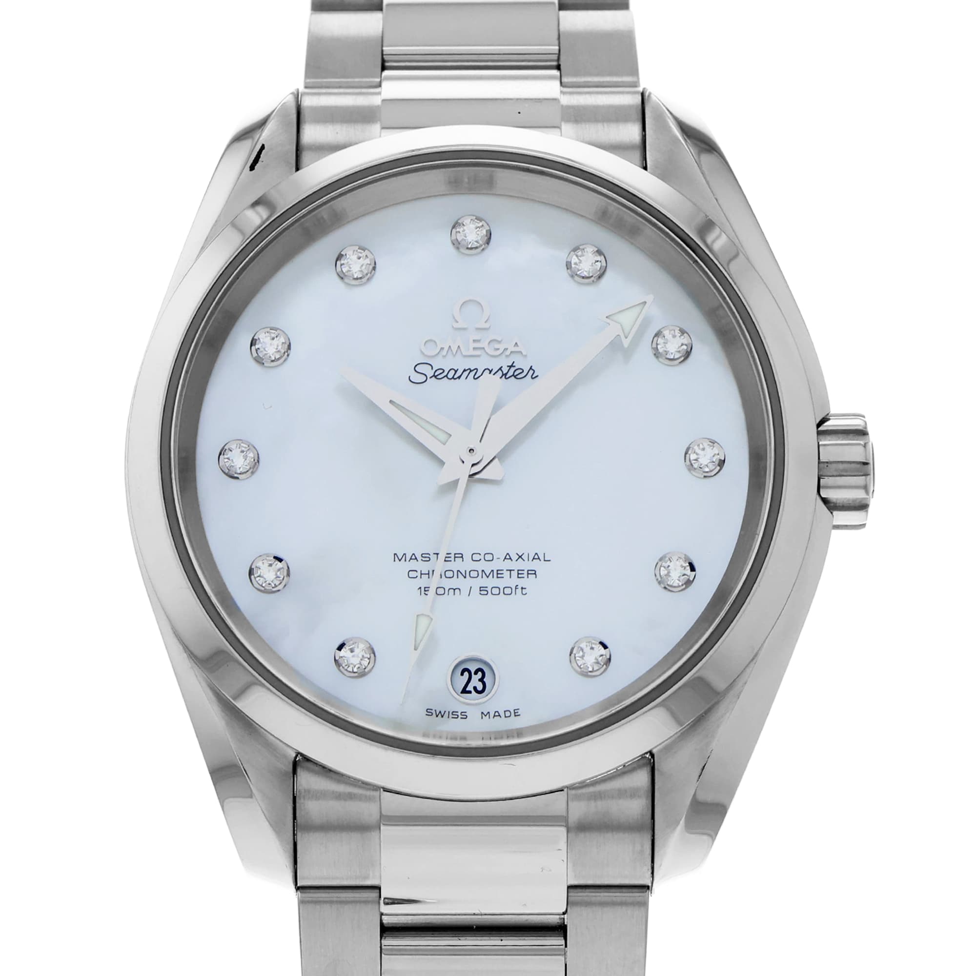 Omega Seamaster Aqua Terra 23110392155002 Factory MOP Diamond