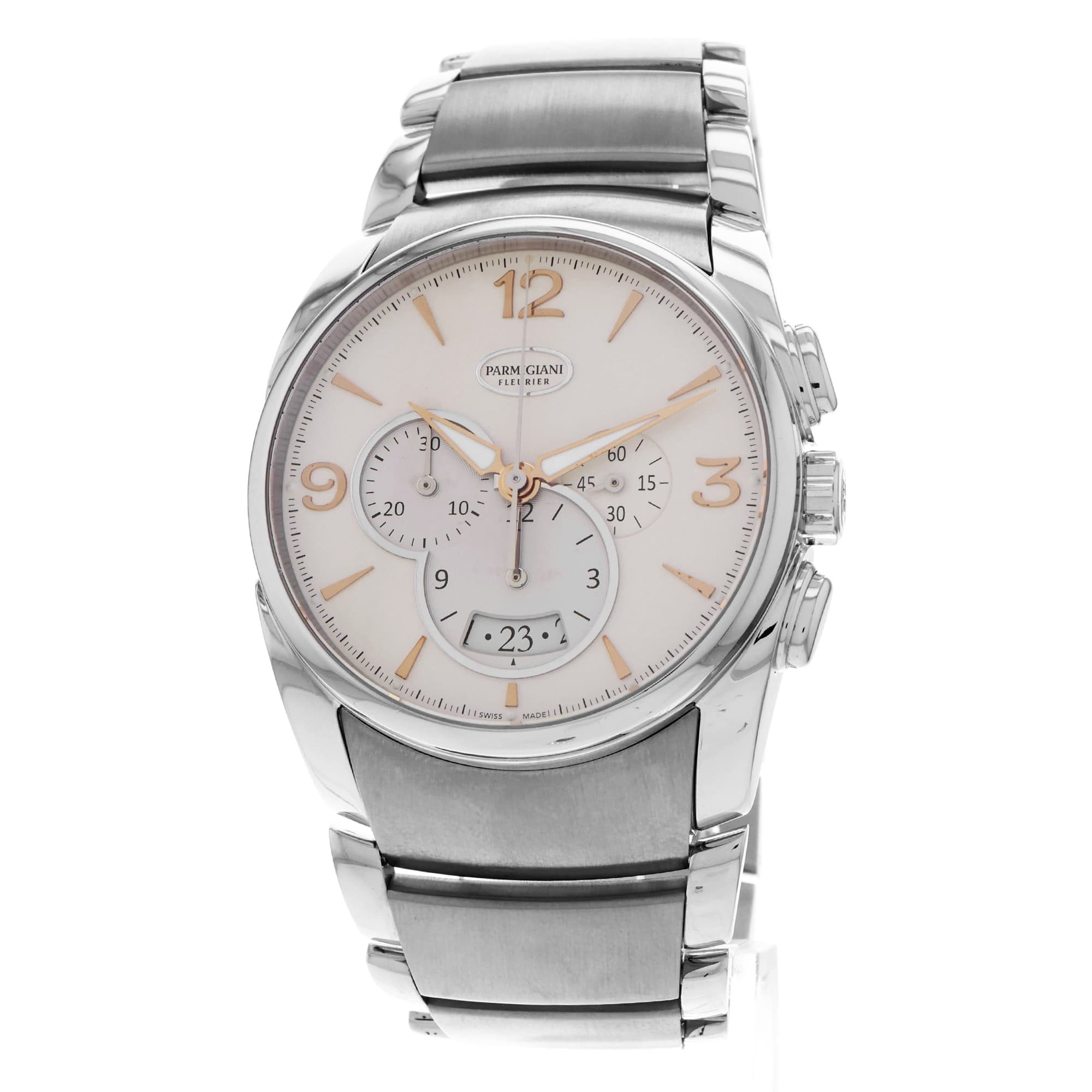 Parmigiani Fleurier Tonda PFC274 Metrographe Silver Dial Mens