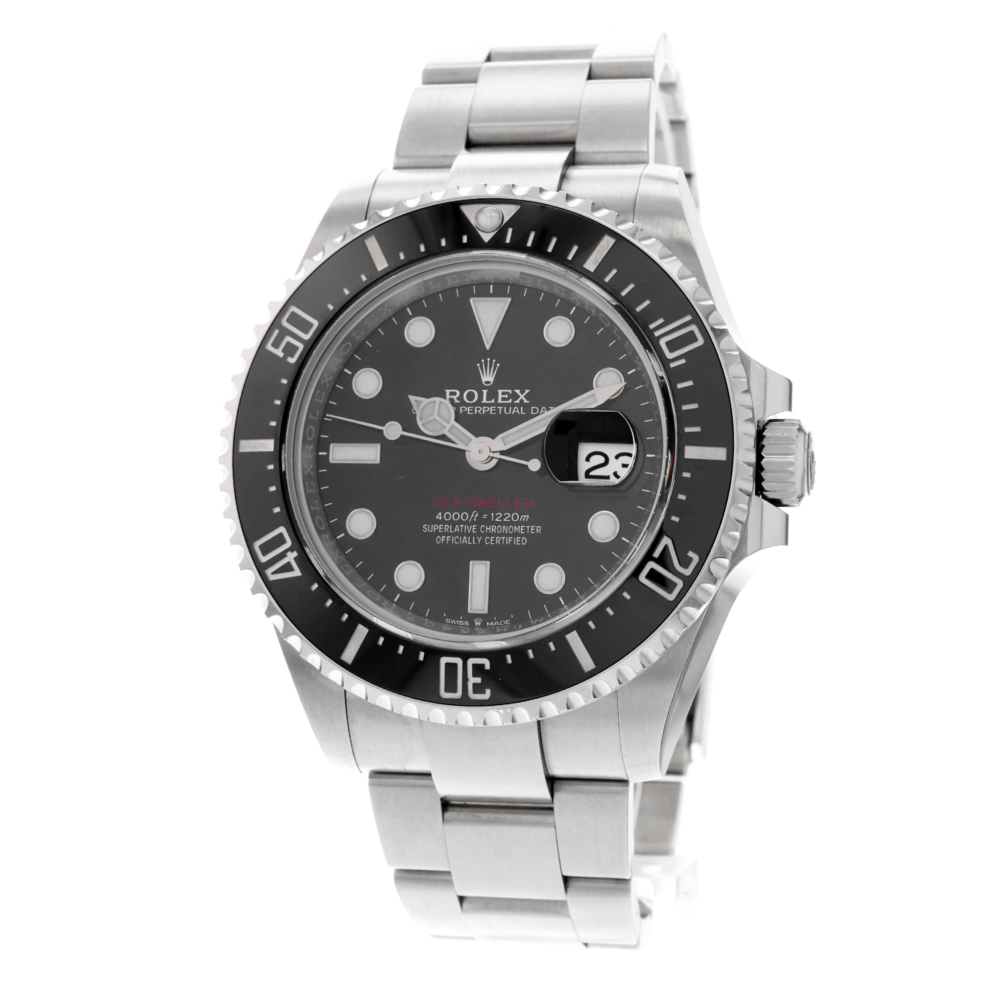 Rolex Sea-Dweller 126600 Black Ceramic Red 50th Anniversary