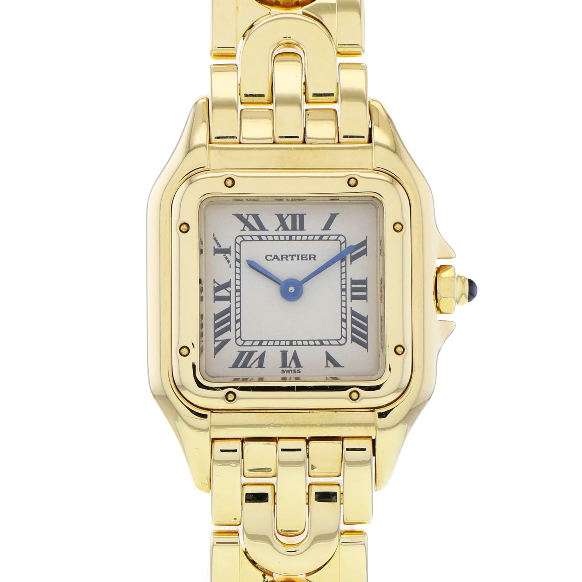 Cartier Panthère W25022B9 1070 White Roman Quartz 18k