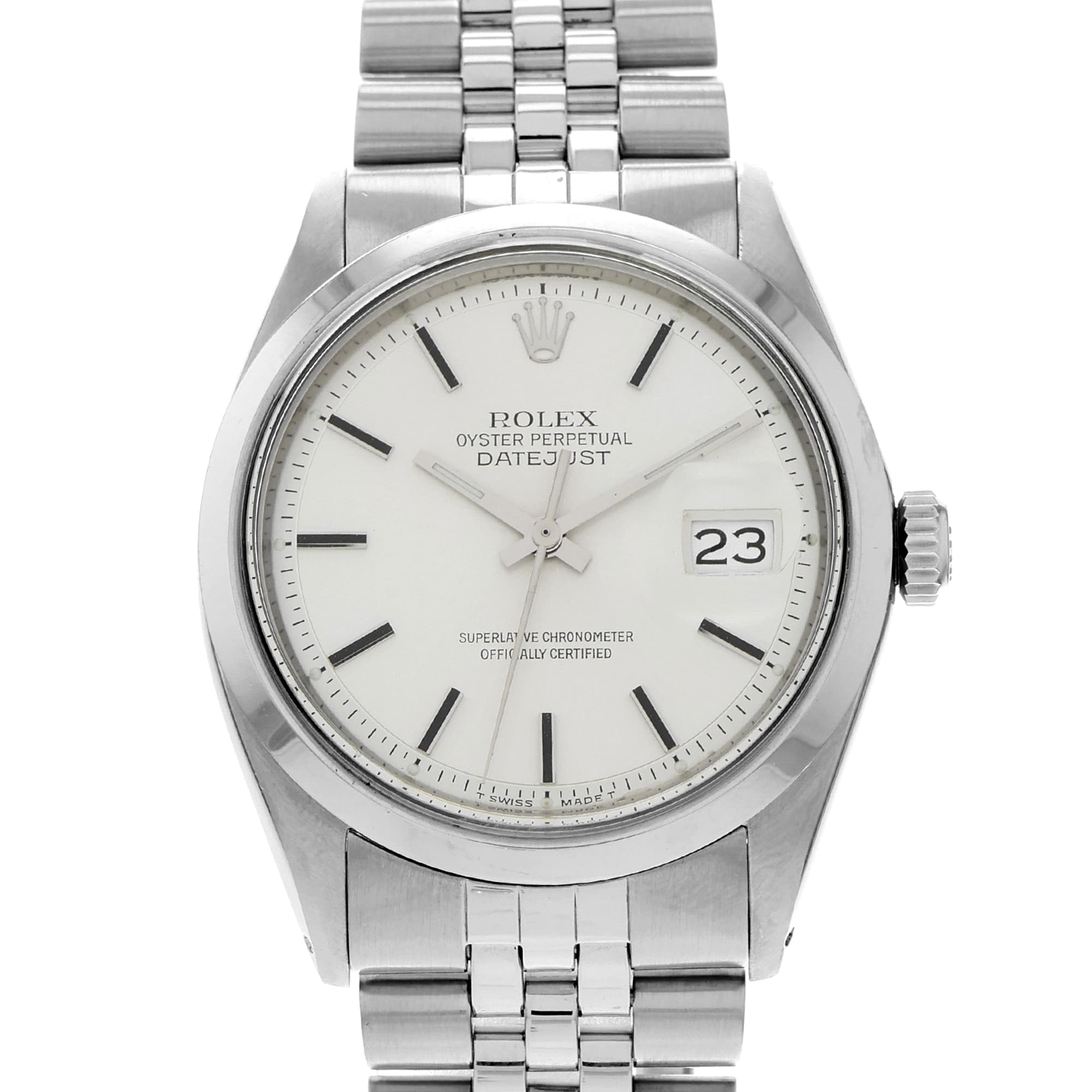 Rolex Datejust 36 1600 Smooth Vintage Automatic Mens