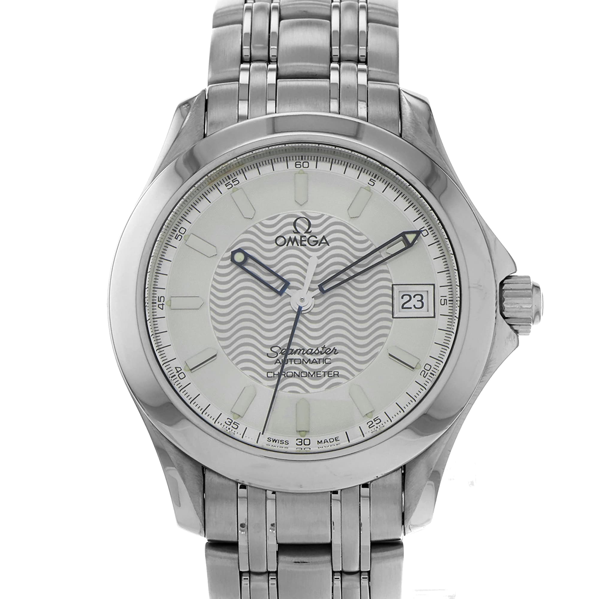Omega Seamaster 2501.31 Silver Chronometer Automatic Date Mens