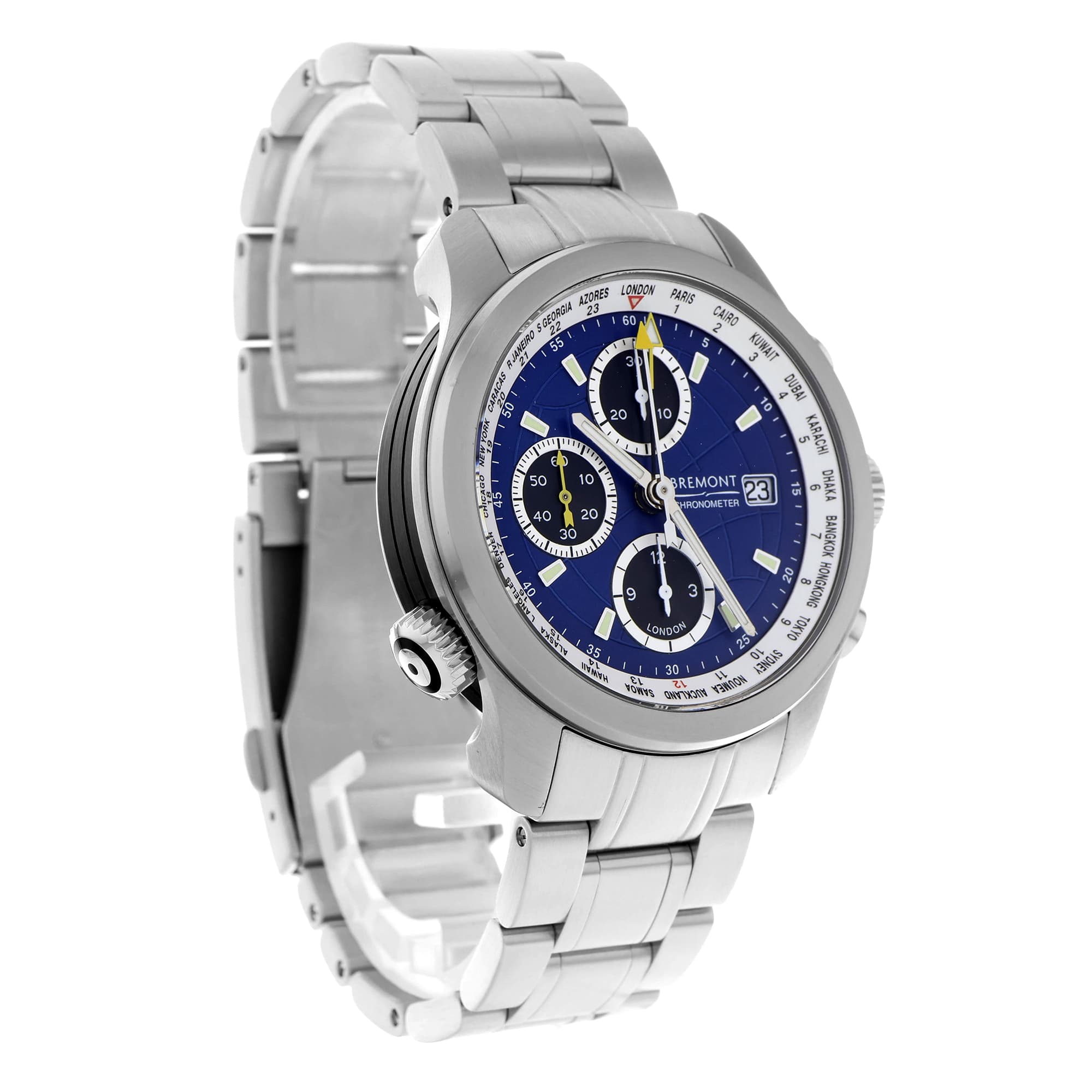 Bremont World Timer Automatic ALT1-WT/BL Blue Chronograph