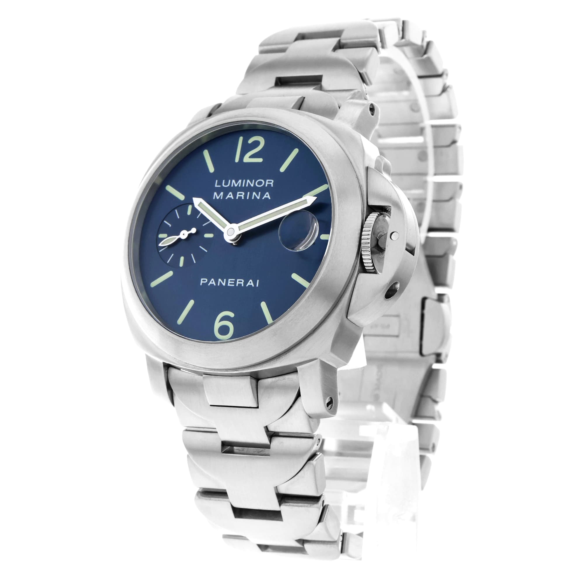 Panerai Luminor Marina PAM00070 Blue Dial Arabic Numerals