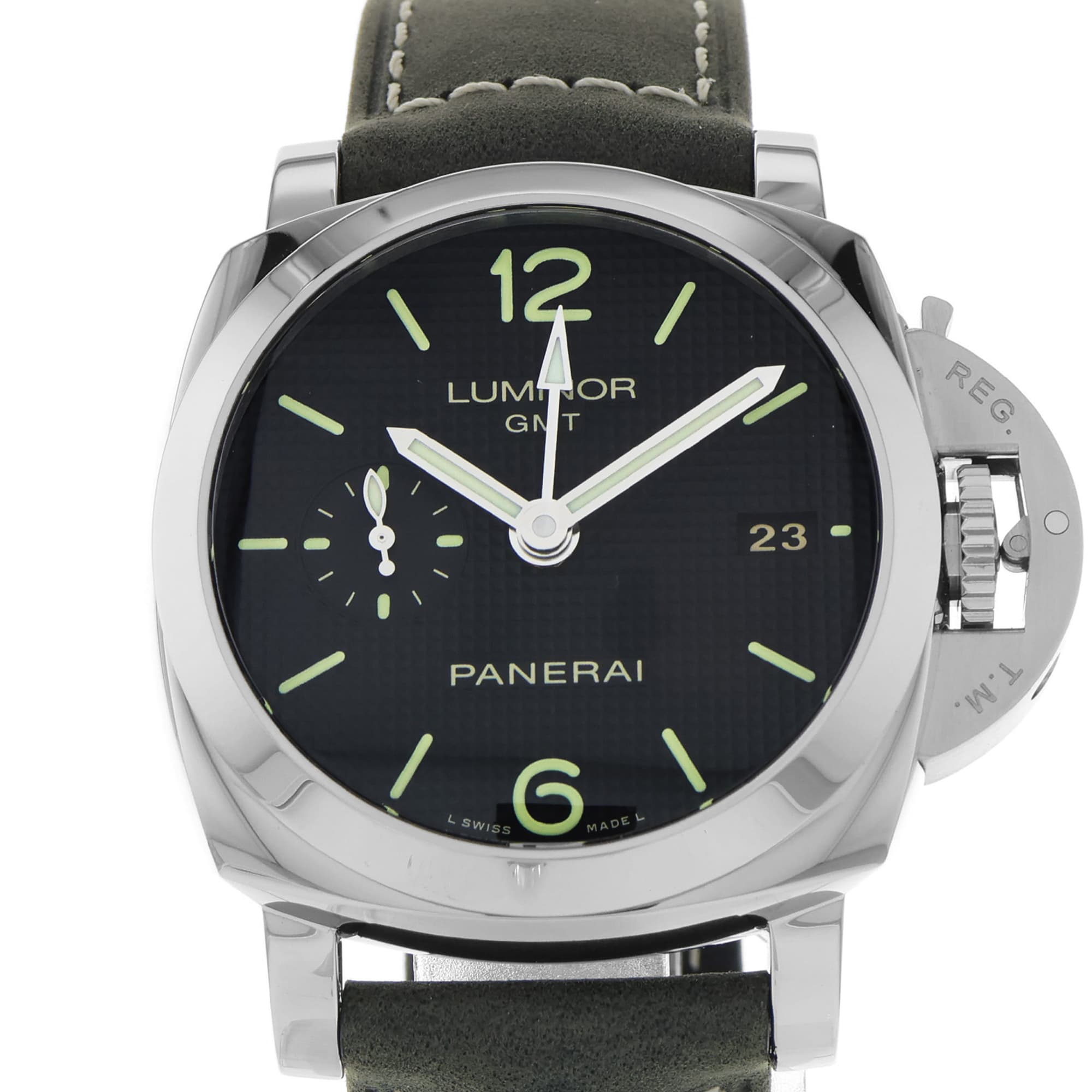 Panerai Luminor 1950 3 Days GMT Automatic PAM 00535 Black
