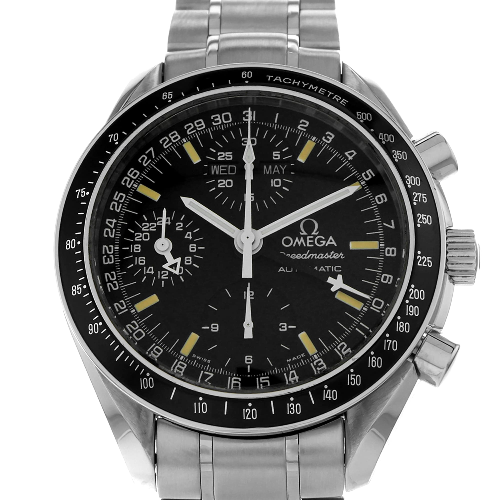 Omega Speedmaster Day Date 3520.50 Black Triple-Date Month/Day
