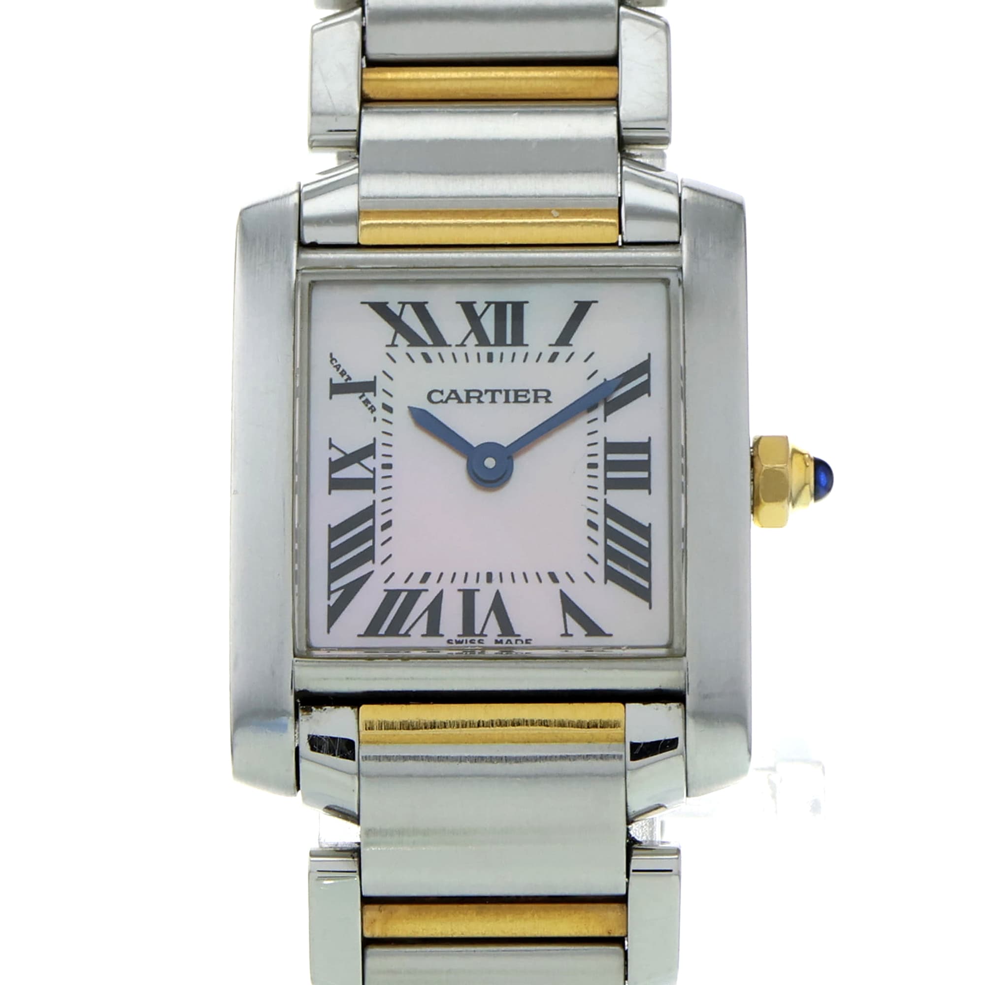 Cartier Tank Française W51027Q4 MOP Roman 18k