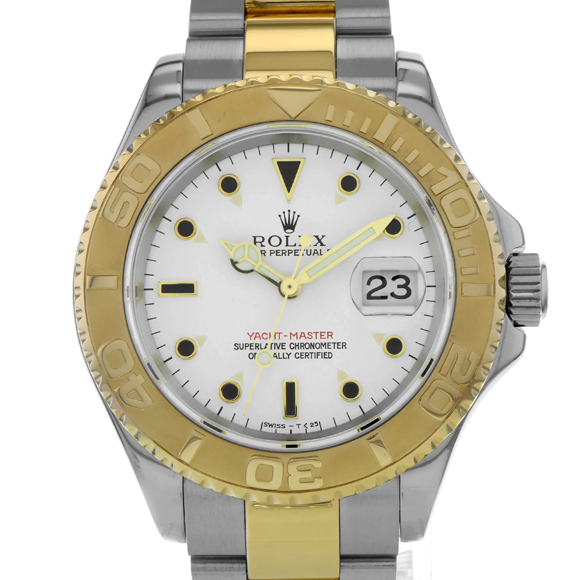 Rolex Yacht-Master 40 16623 White Two Tone 18k