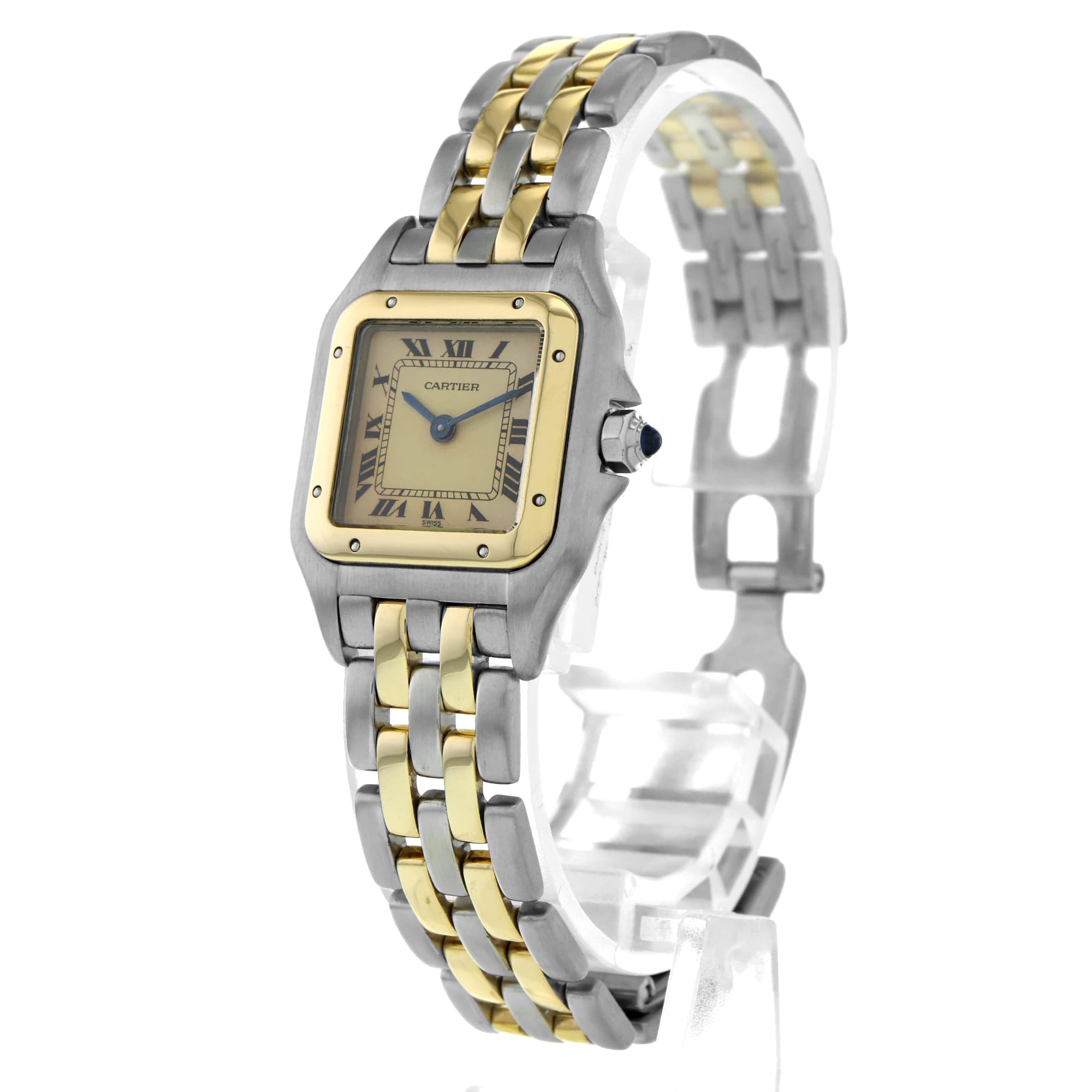 Cartier Panthere 6692 White Roman Quartz 18k