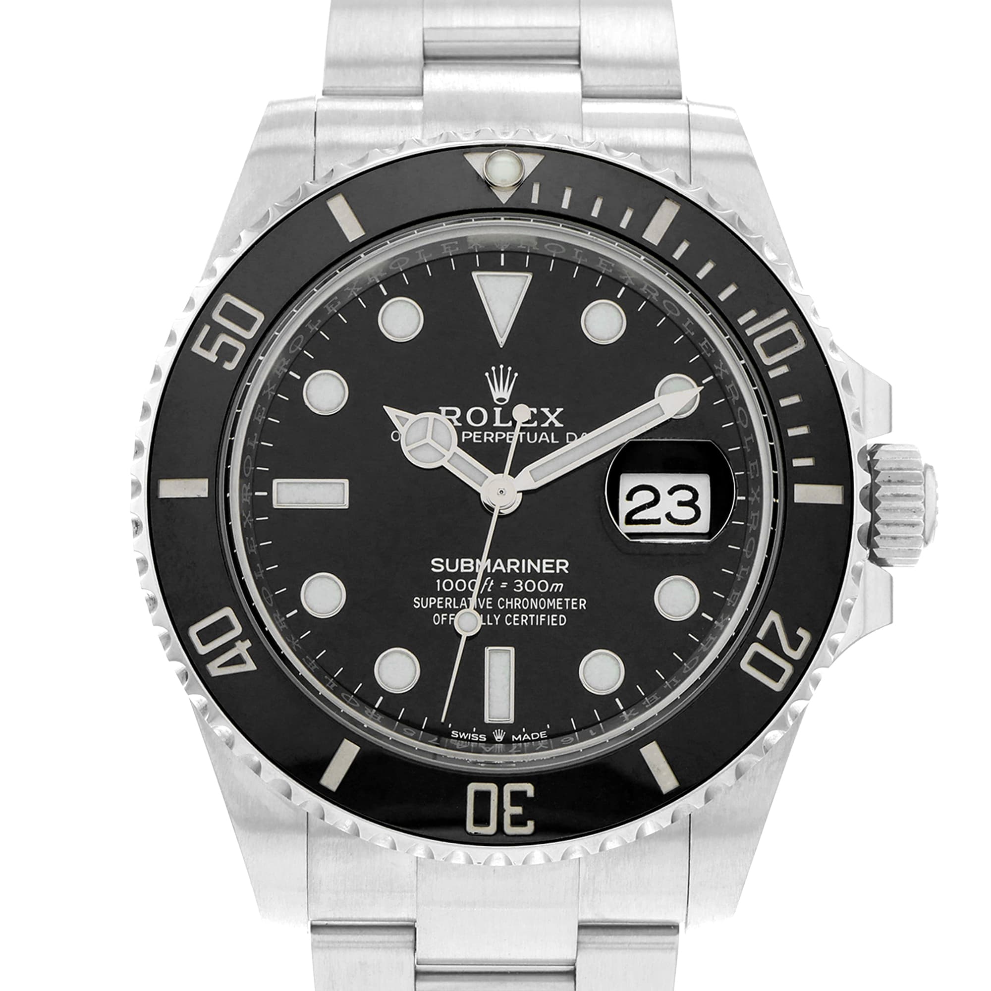 Rolex Submariner Date 126610LN Black Automatic Box and Papers
