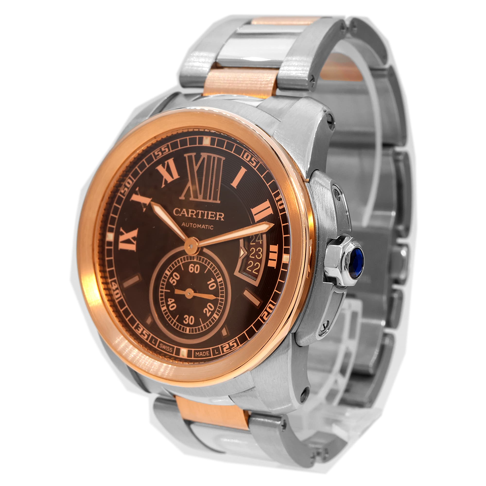 Cartier Calibre De Cartier W7100050 3389 Brown 18k