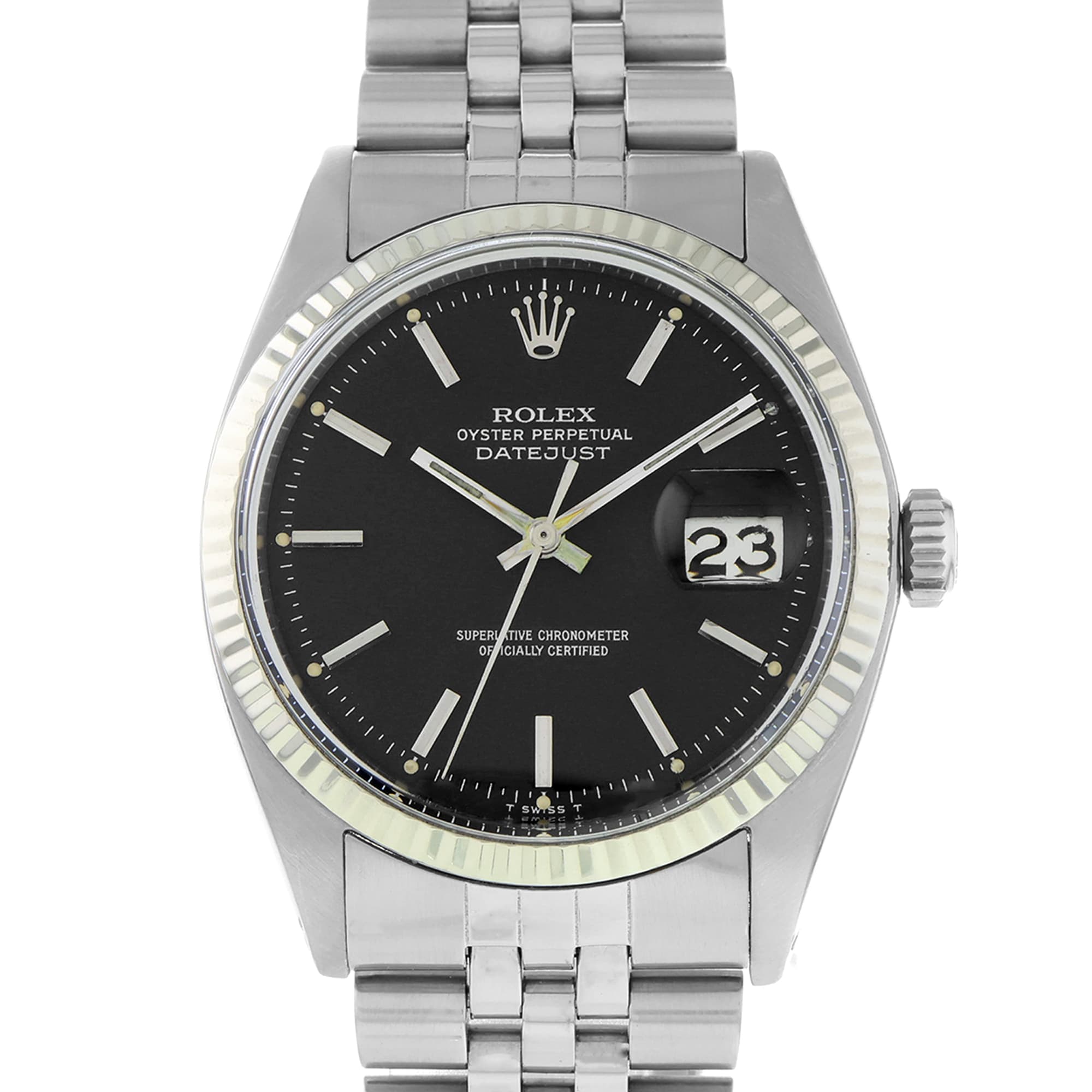 Rolex Datejust 1601 extremely rare mint mat perfect luminous