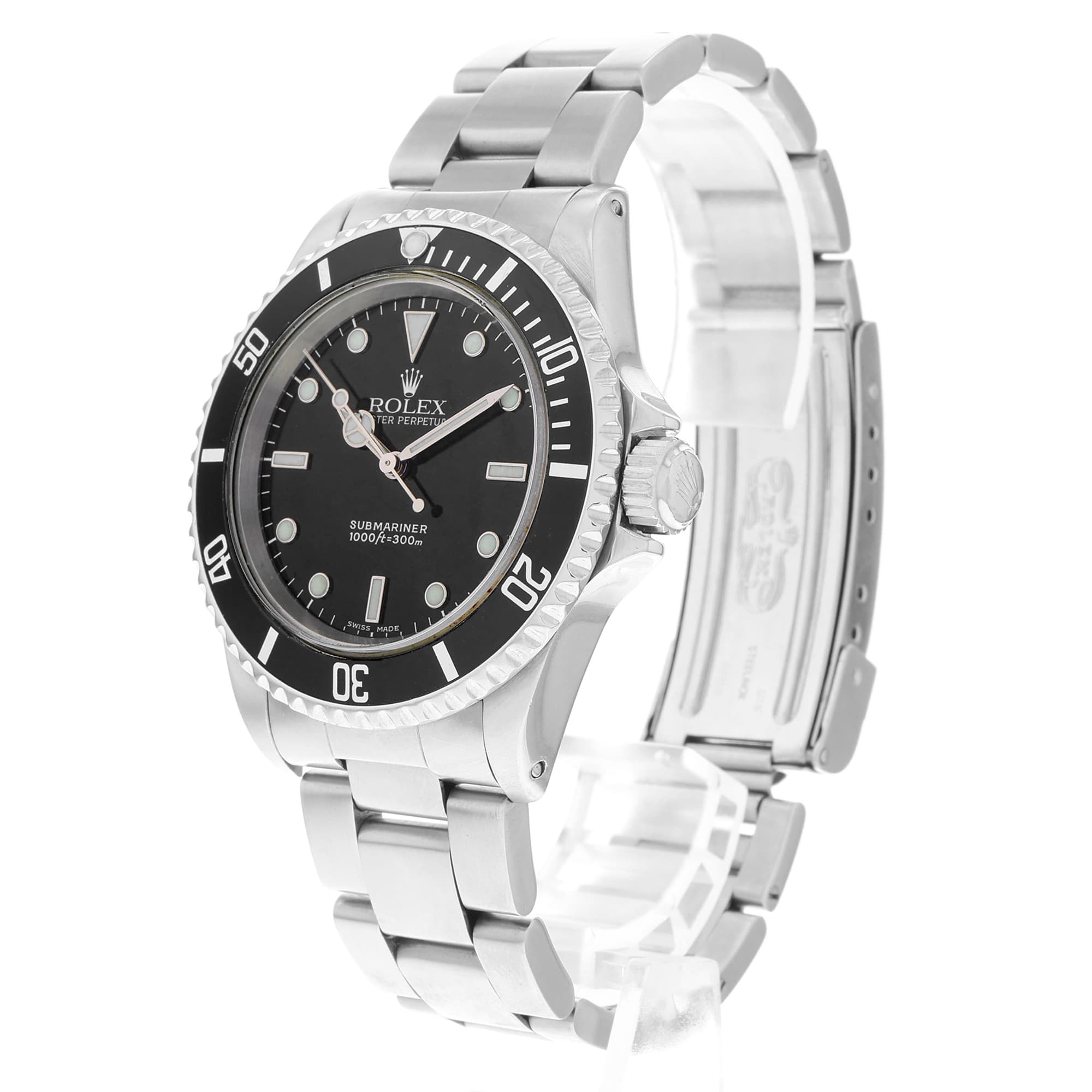 Rolex Submariner (No Date) 14060M Black Dial Date Automatic