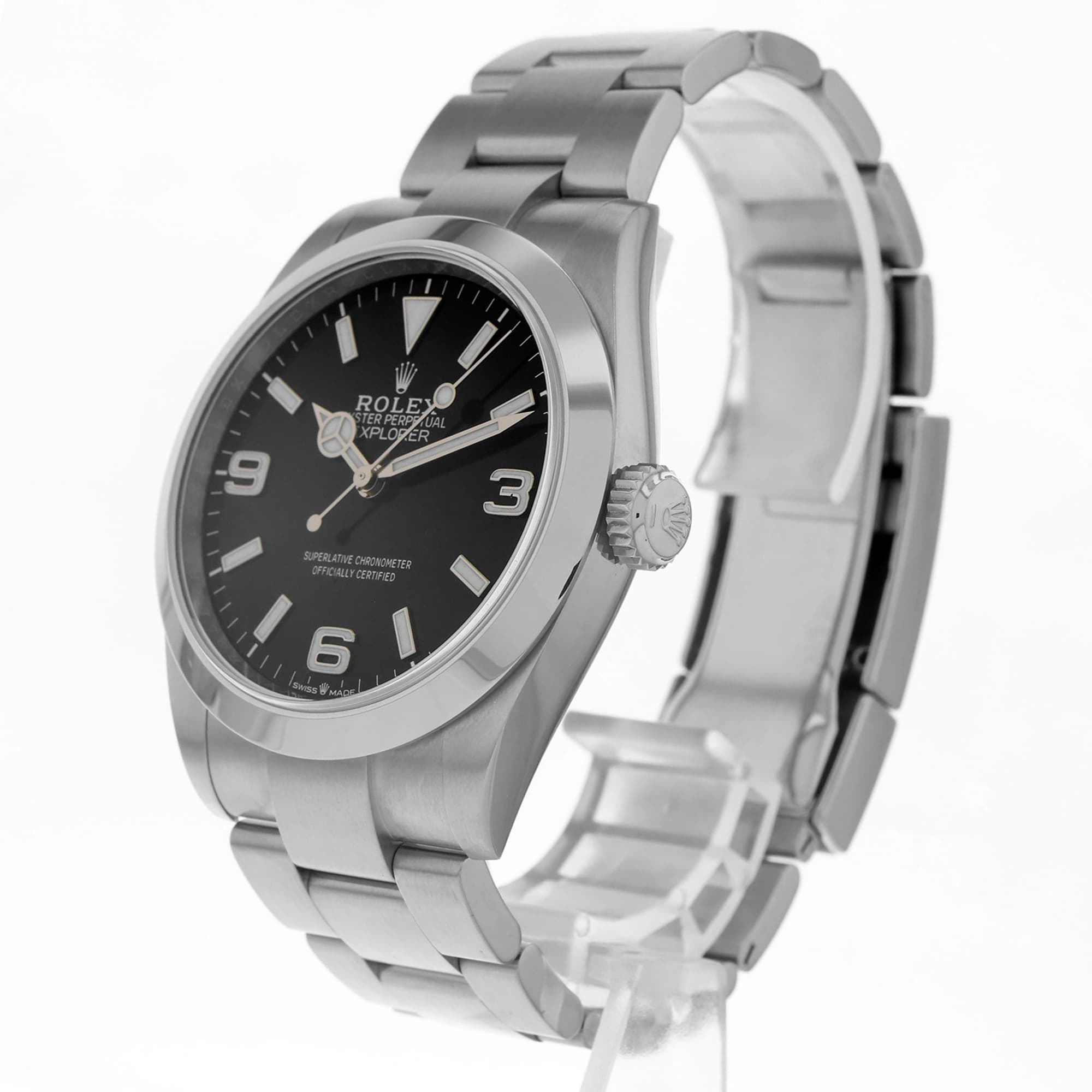 Rolex Explorer 224270 Black Arabic Automatic Dial Oyster Perpetual Bracelet