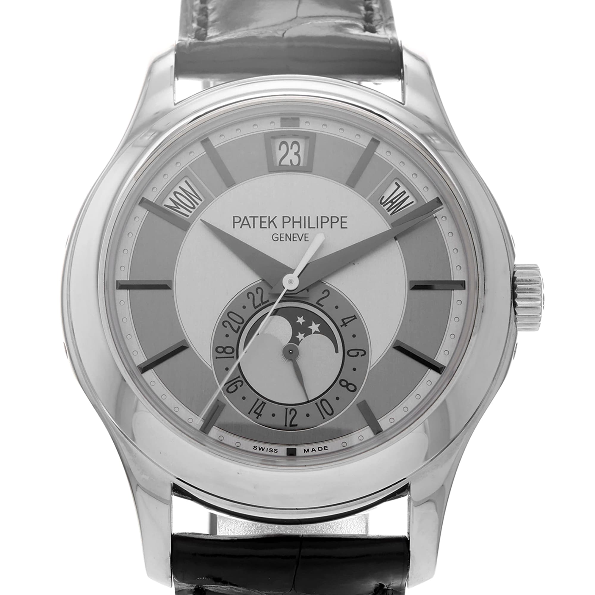 Patek Philippe Annual Calendar 5205G-001 Unworn complete set year 2020 40mm 18K WG