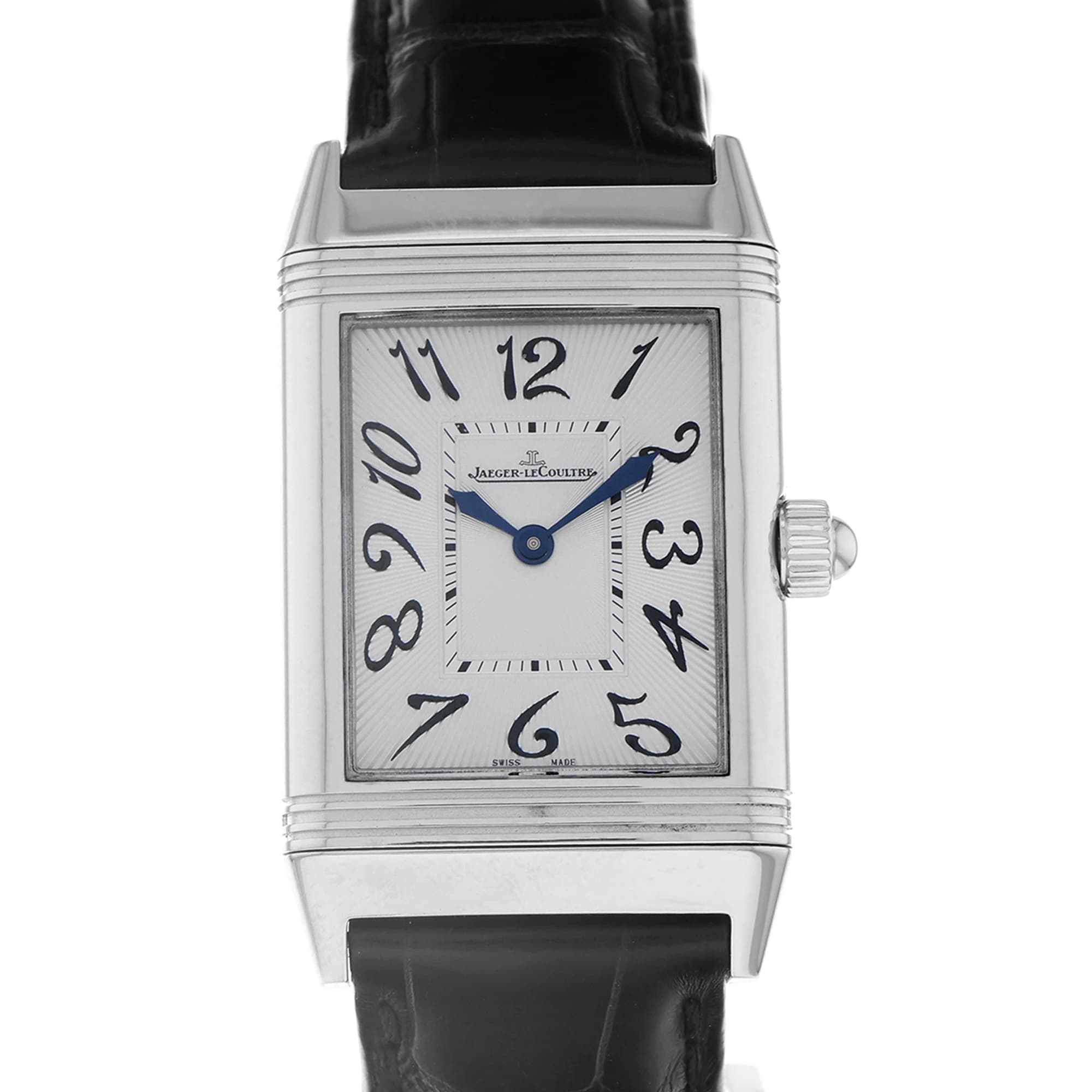 Jaeger-LeCoultre Reverso Duette Classique 256.8.75 Q2568402 Silver arabic dial