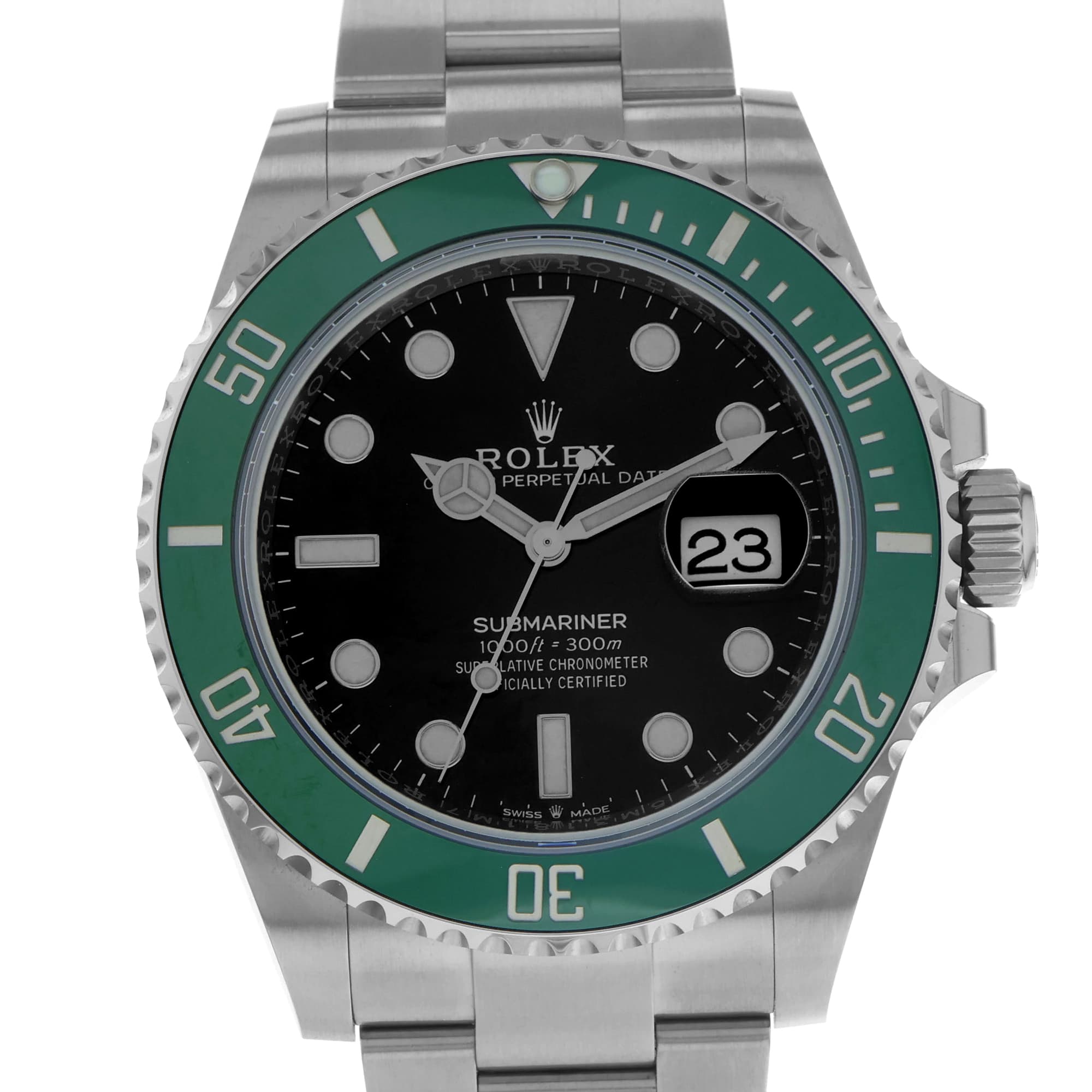 Rolex Submariner Date 41mm 126610LV Green ceramic kermit starbucks unworn 2023