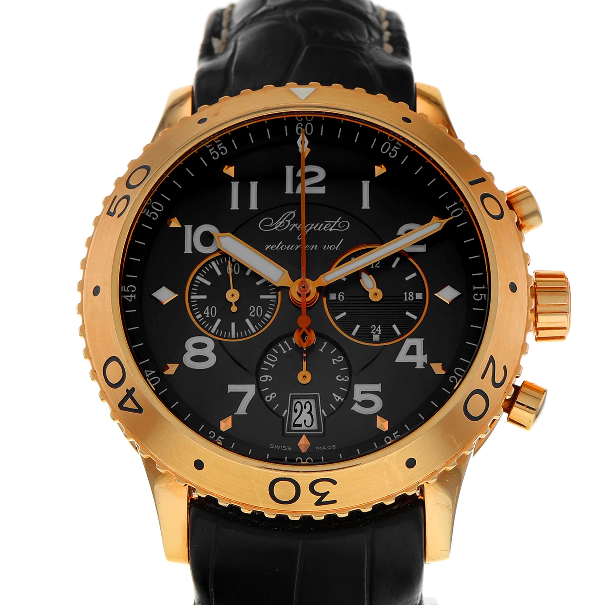 Breguet Type XX - XXI - XXII 3810BR/92 Rose gold MINT box papers 2008