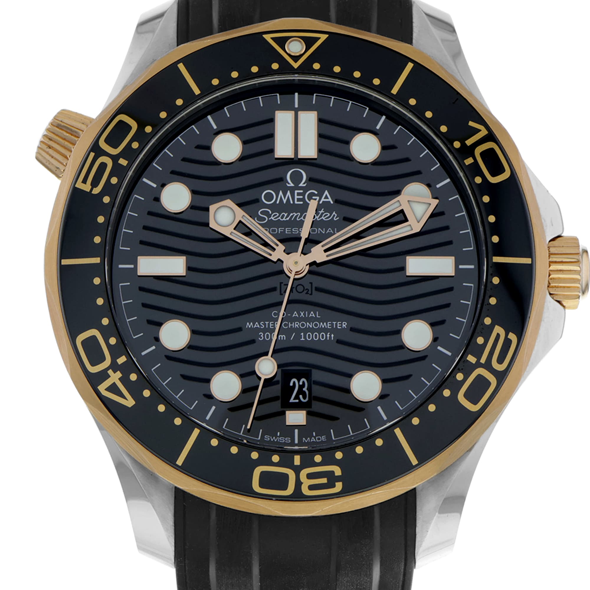 Omega Seamaster Diver 300 M 210.22.42.20.01.002 2021 MINT Steel/18K Gold