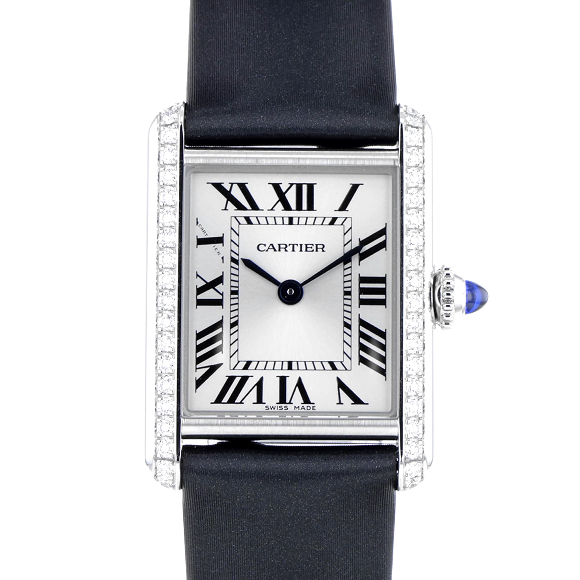 Cartier Tank Must 4322 W4TA0016 UNWORN factory diamonds, box paper 2024