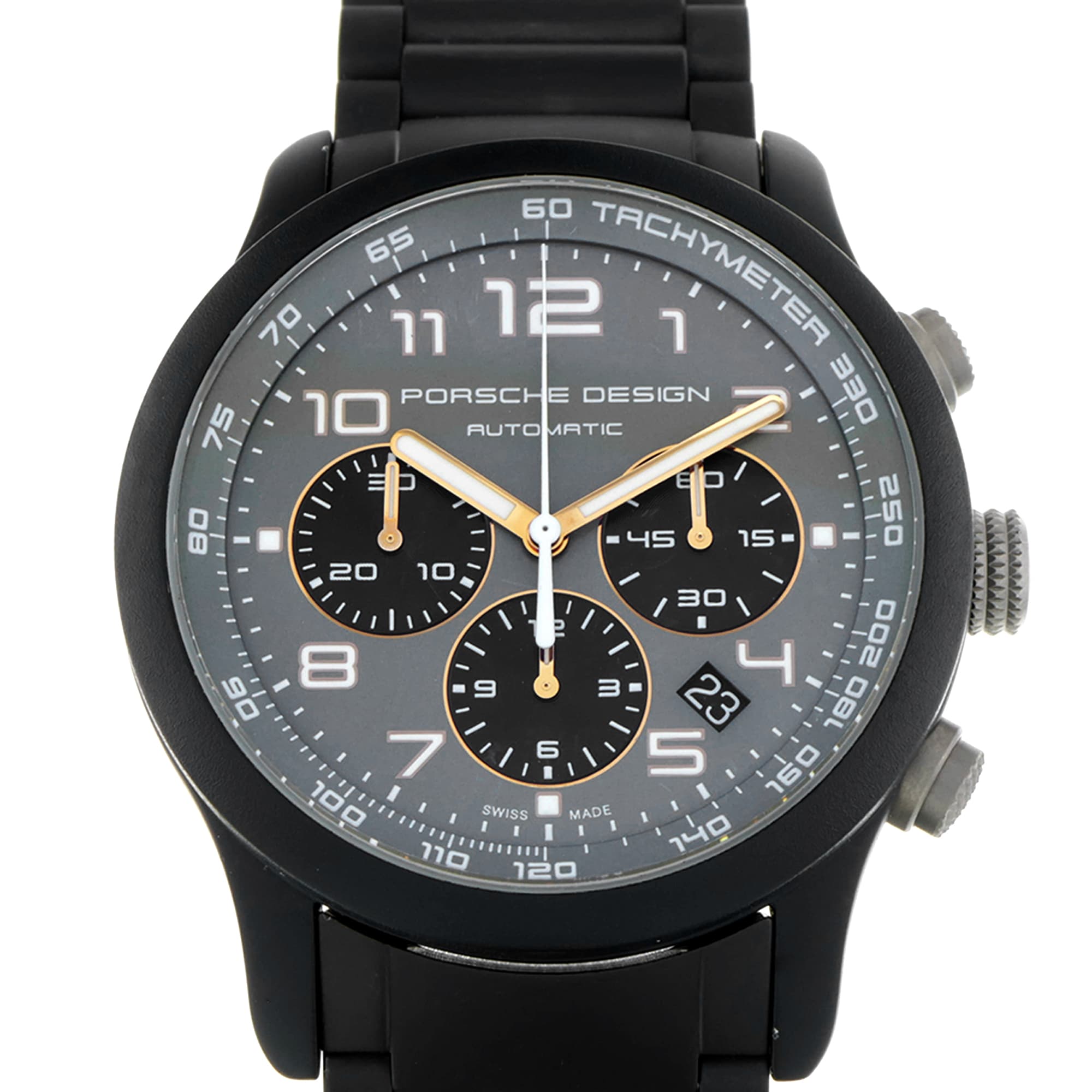 Porsche Design Dashboard 6612.17.56.1139 Dashboard PVD chronograph 42mm papers