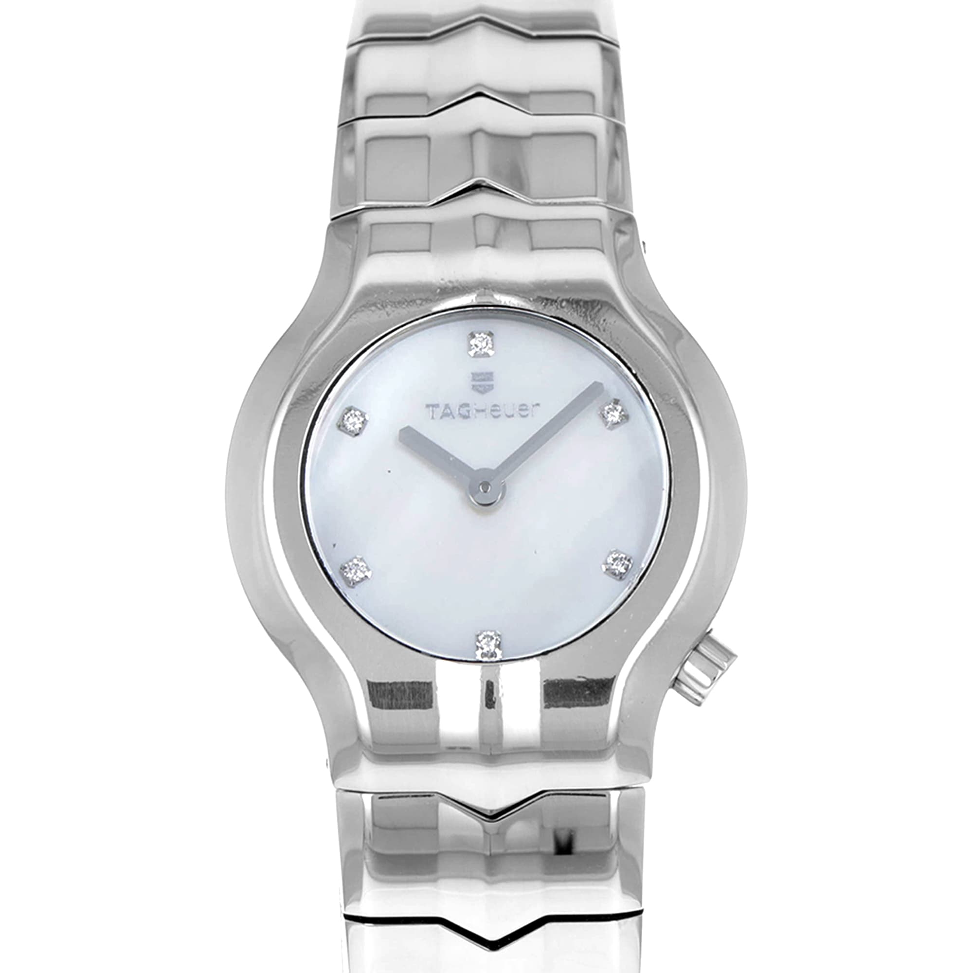 TAG Heuer Alter ego WAA1418 25mm factory diamonds Mother Of Pearl MOP dial