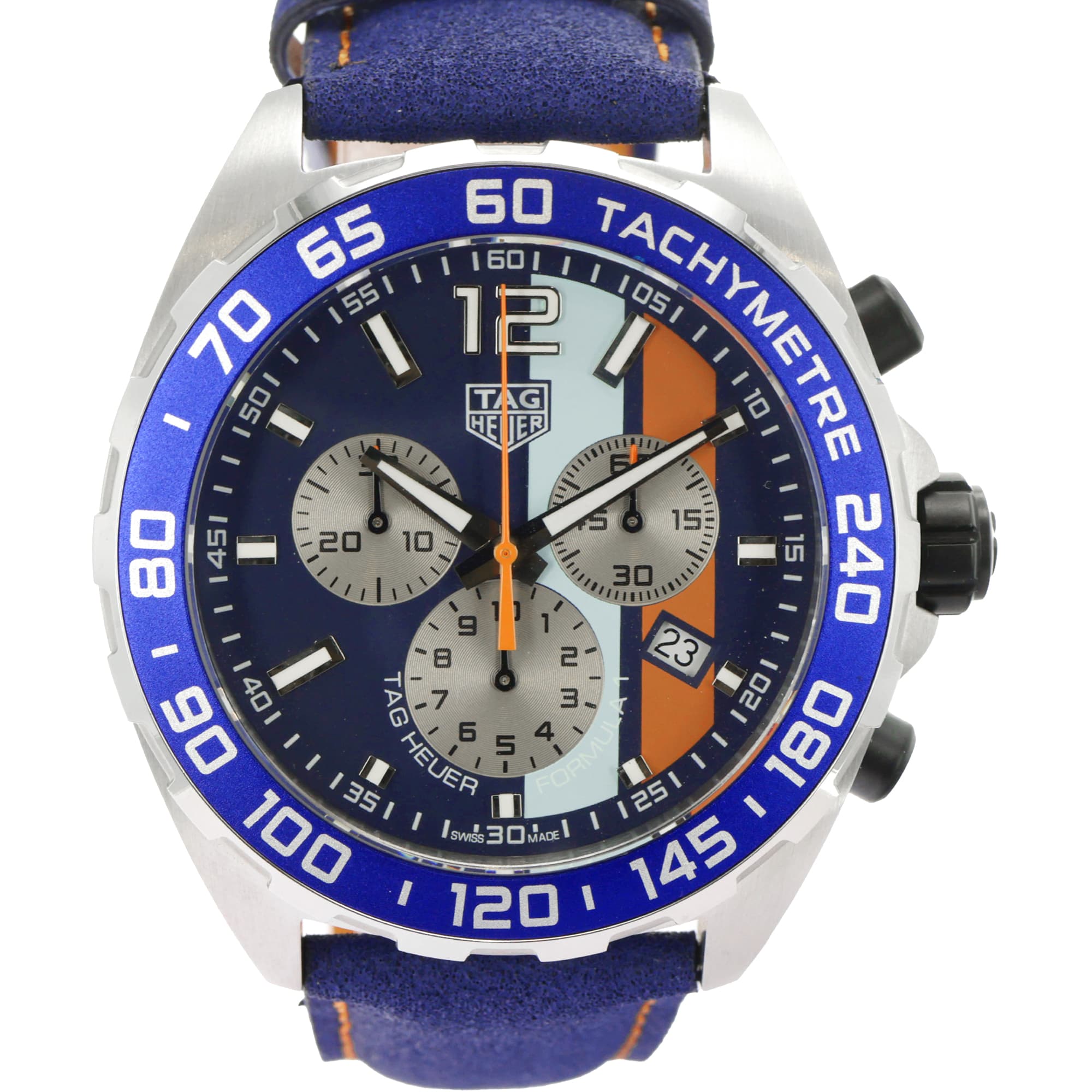 TAG Heuer Formula 1 Quartz CAZ101N.FC8243 Unworn 43mm Gulf edition B/P2022