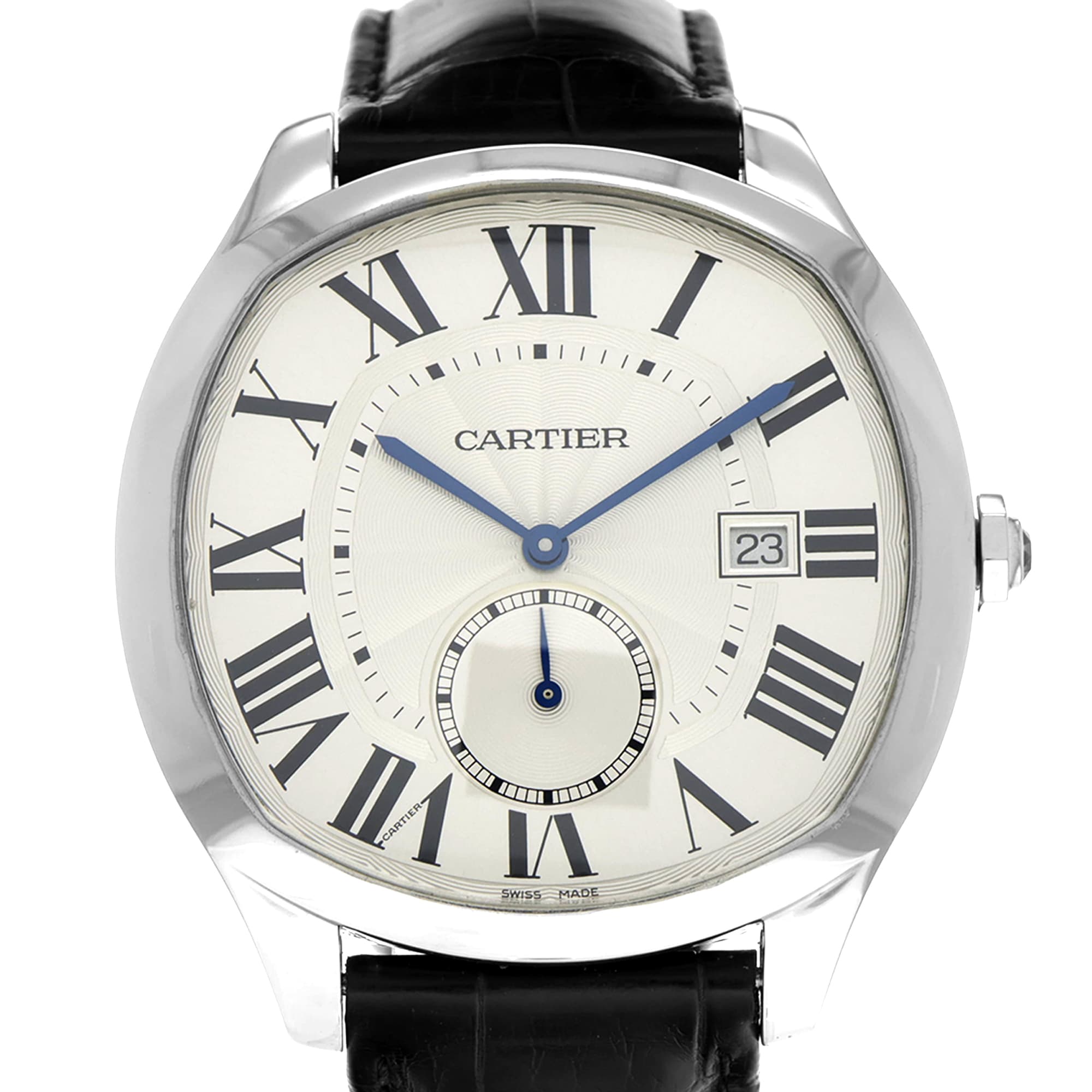 Cartier Diver 3930 WSNM0006 41mm Date Automatic Leather Strap