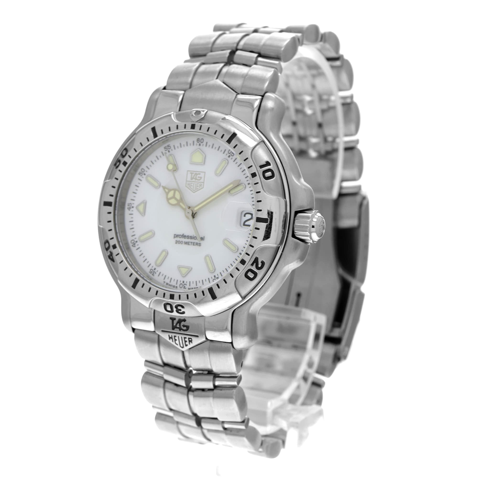 TAG Heuer Tag Heuer 6000 WH111 39mm Professional white dial