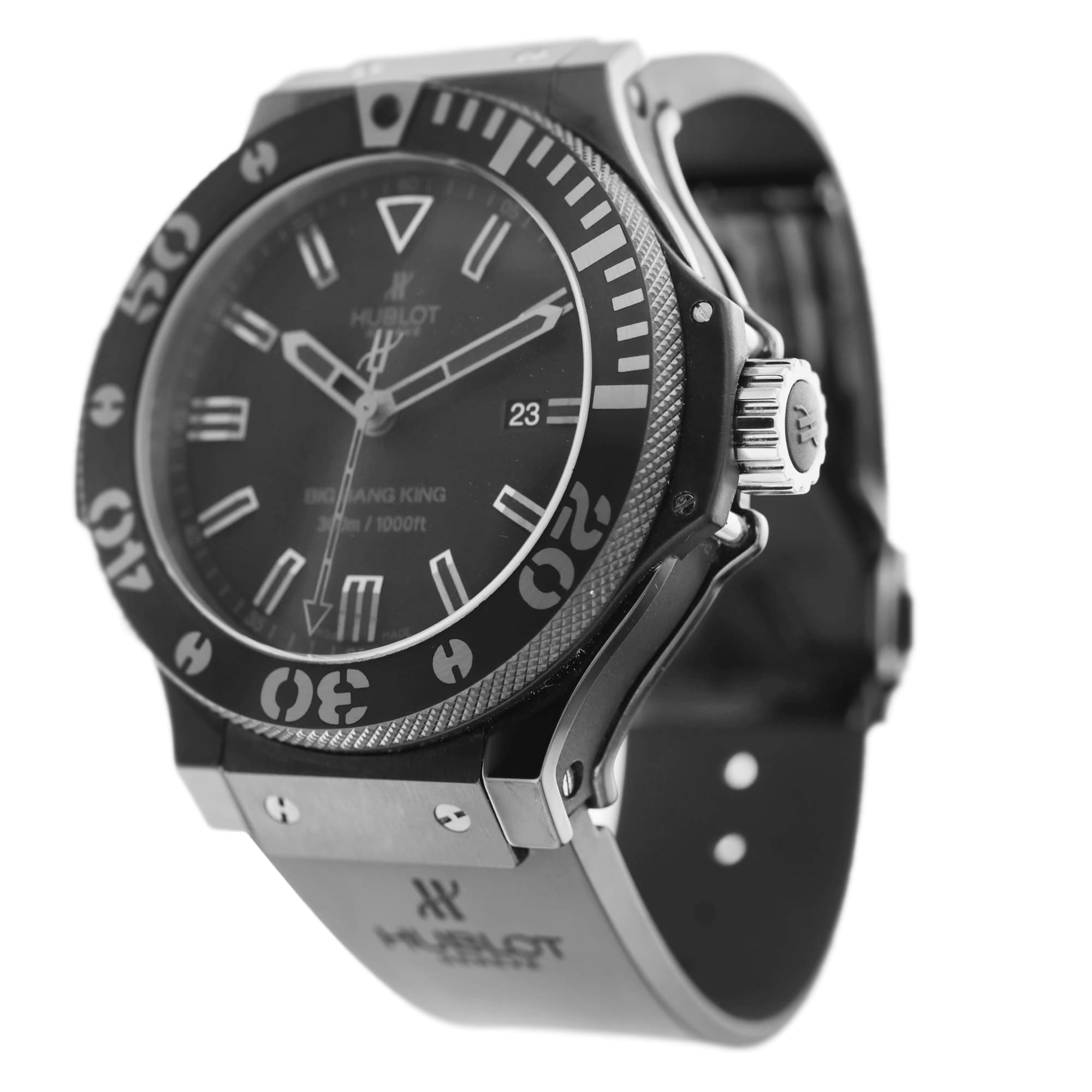 Hublot Big Bang King 322.CK.1140.RX 48mm Black Ceramic Date Rubber strap