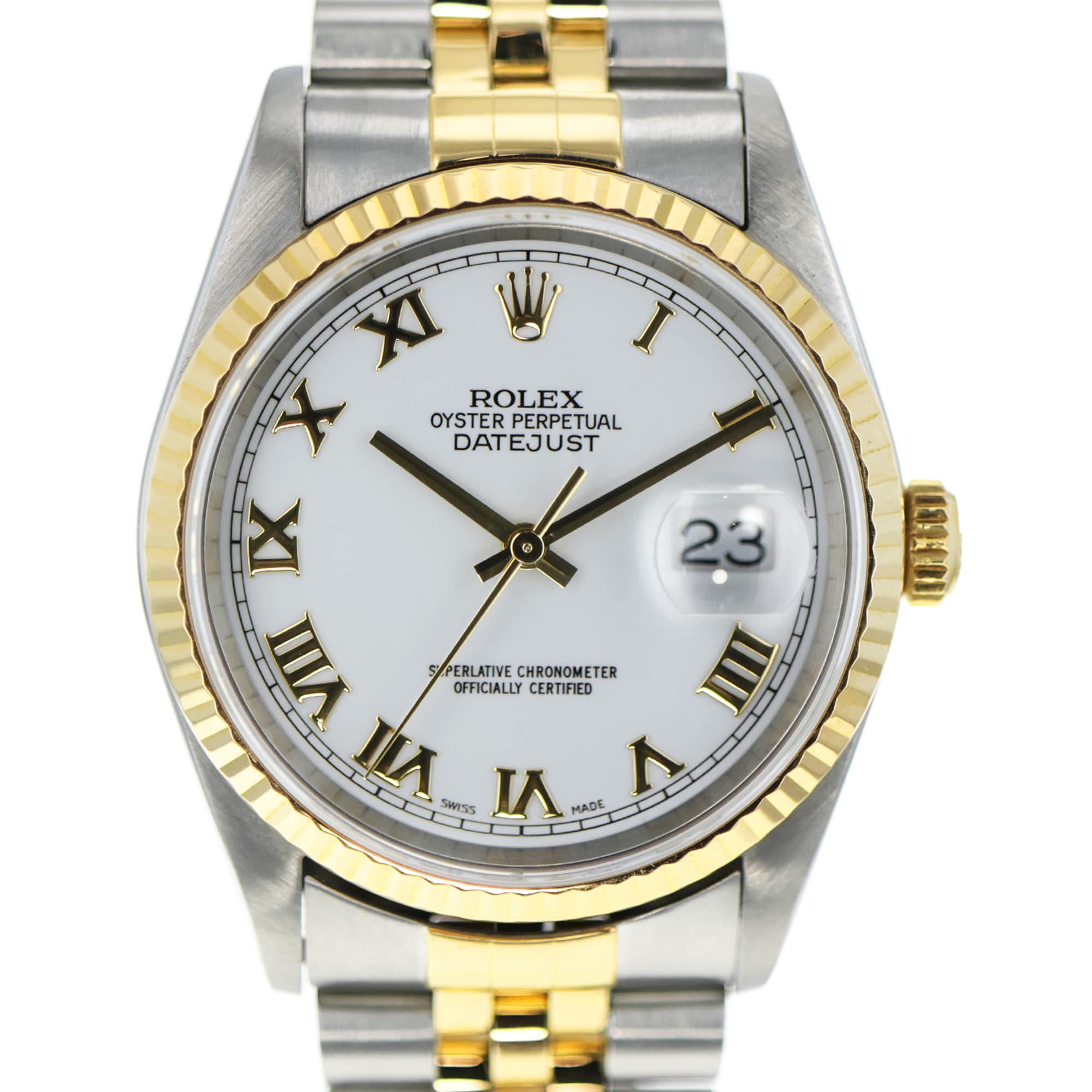 Rolex Datejust 16233 35mm Stainless steel & Yellow gold