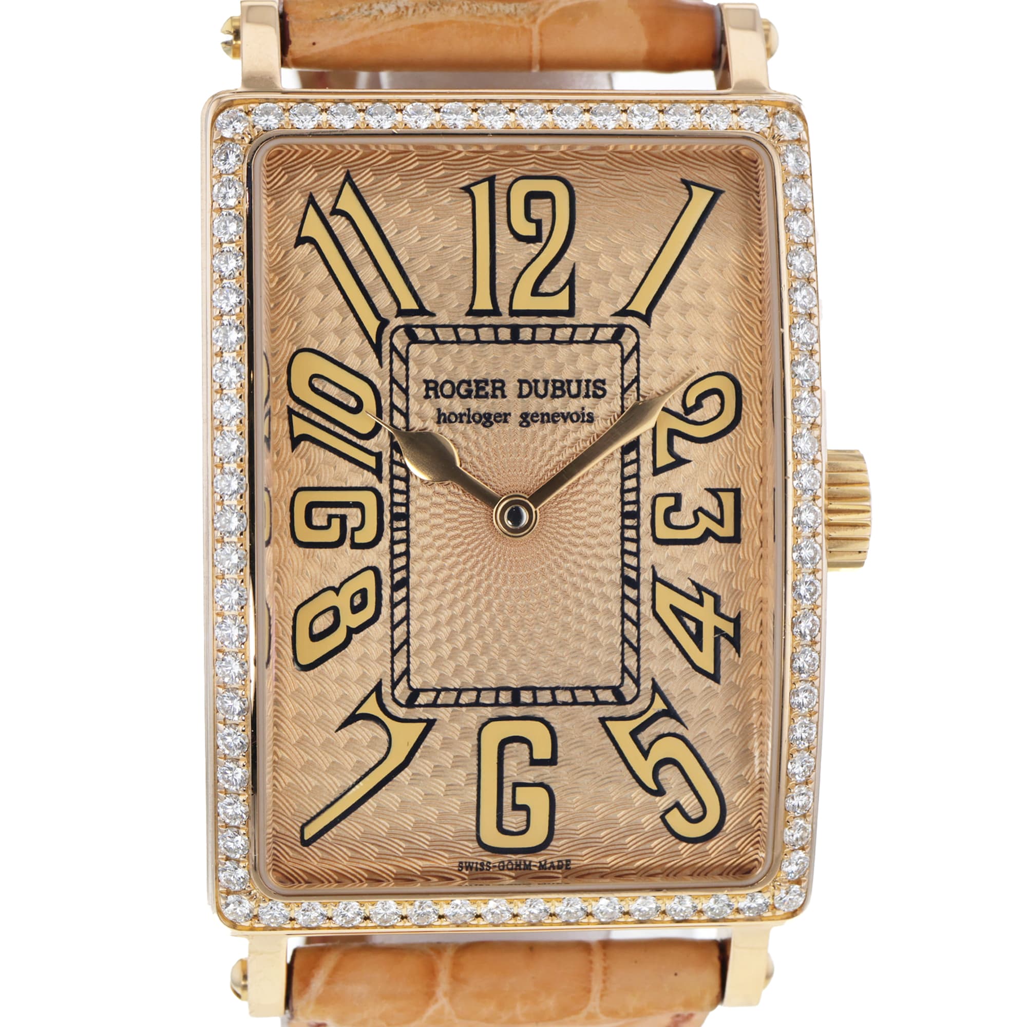 Roger Dubuis Much More M34 5575 34 x 47 rose, diamonds limited edition 28 pcs