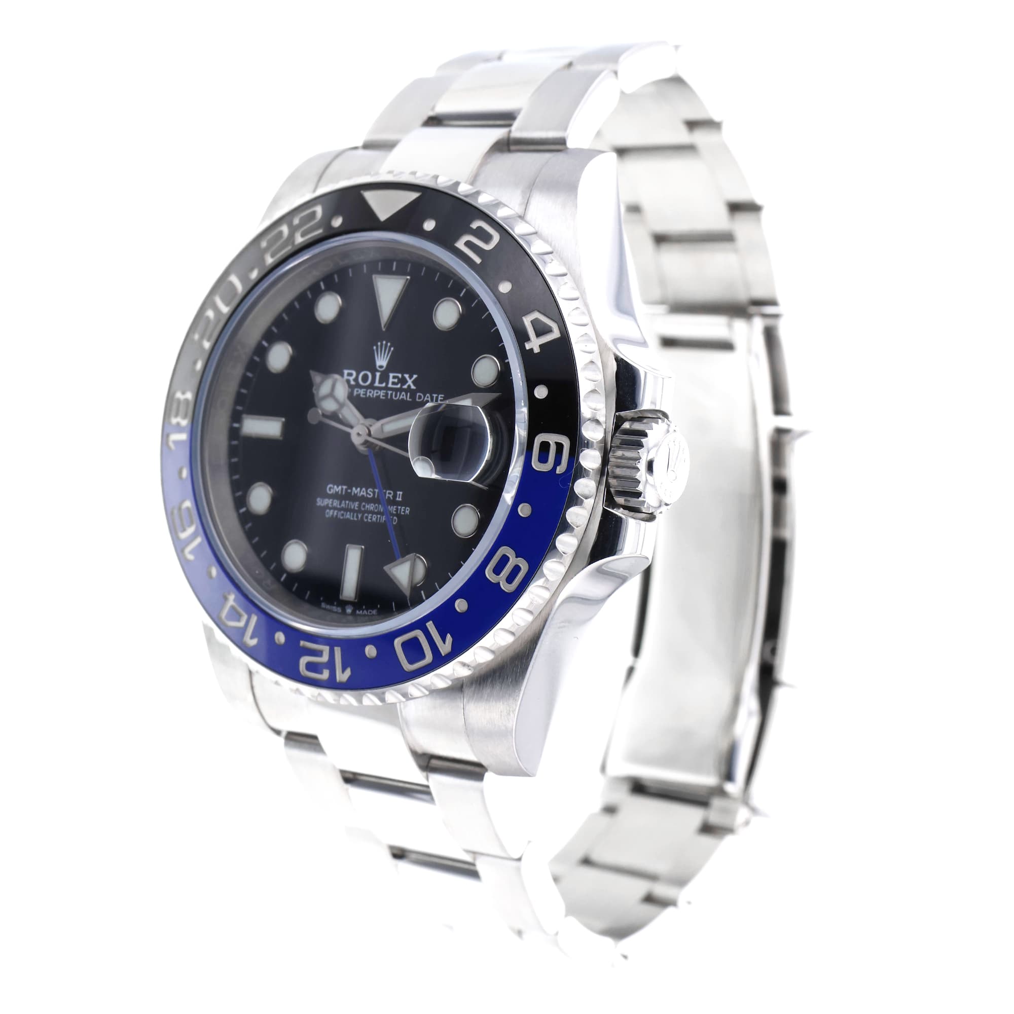 Rolex GMT 126710BLNR 40mm Batman Oyster bracelet Stainless Steel
